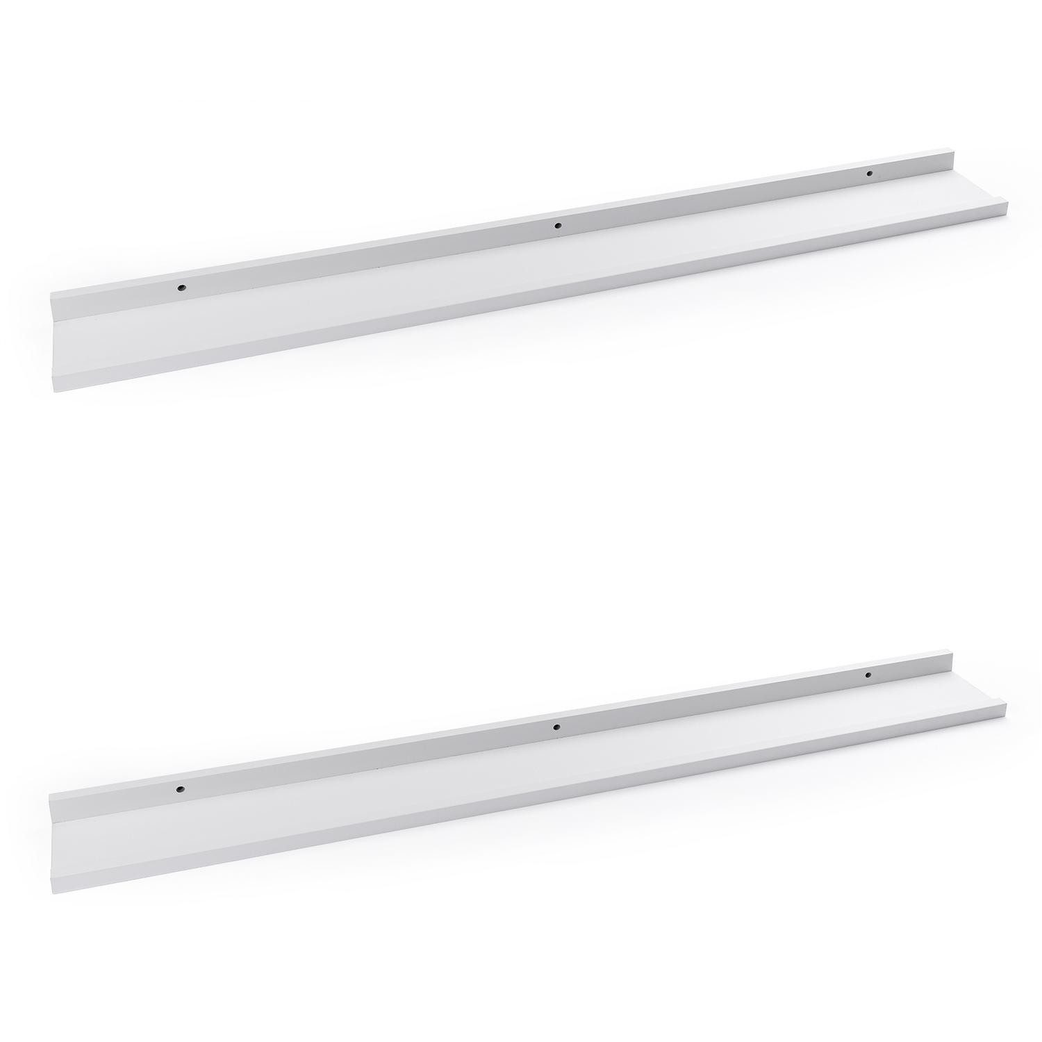 Home4You Deko-Wandregal Bilderleisten 2er Set, Spar-Set