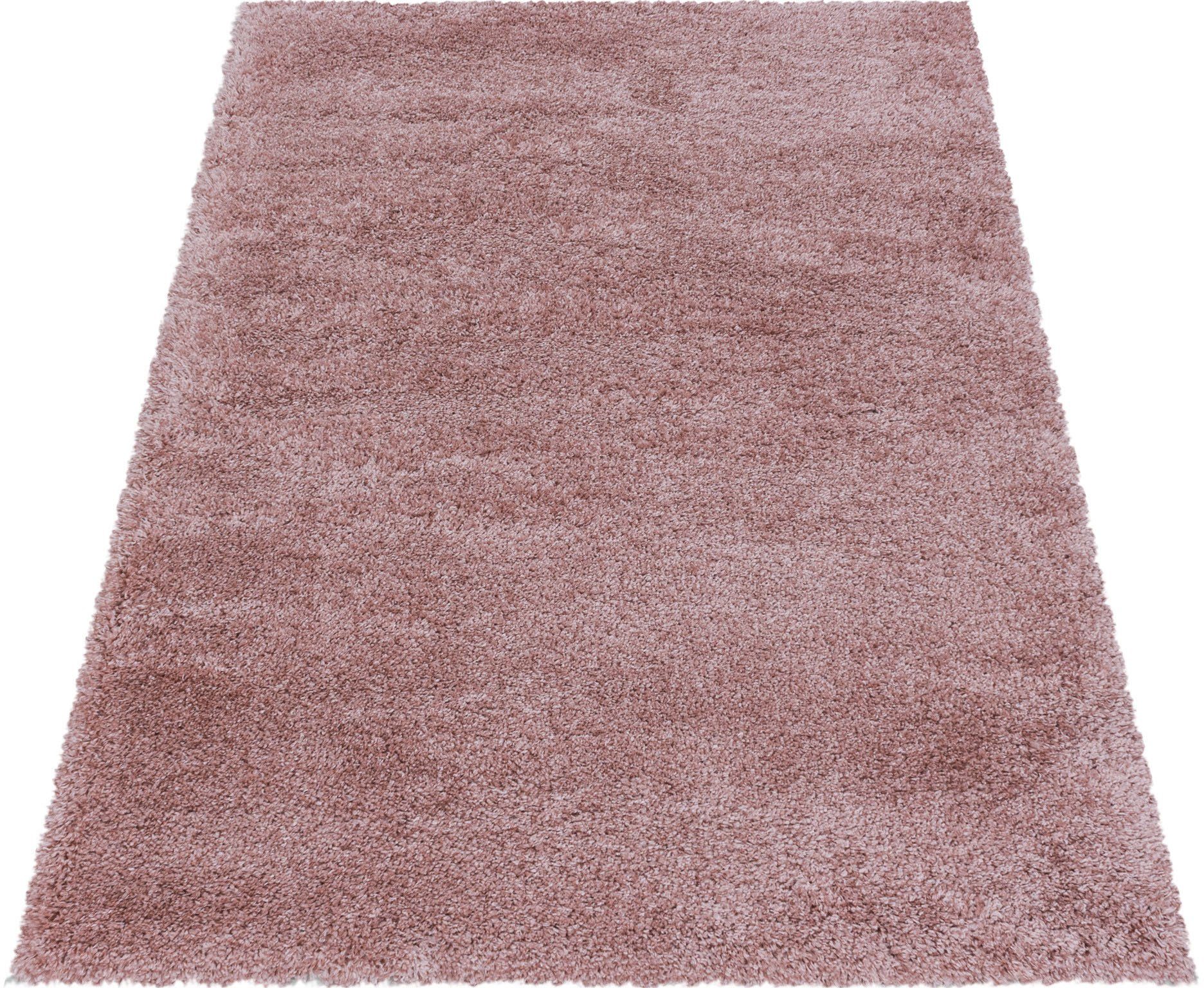 Hochflor-Teppich FLUFFY 3500, Ayyildiz Teppiche, rechteckig, Höhe: 50 mm, Langflor, Shaggy, uni, robust, auch in rund erhältlich, Wohnzimmer