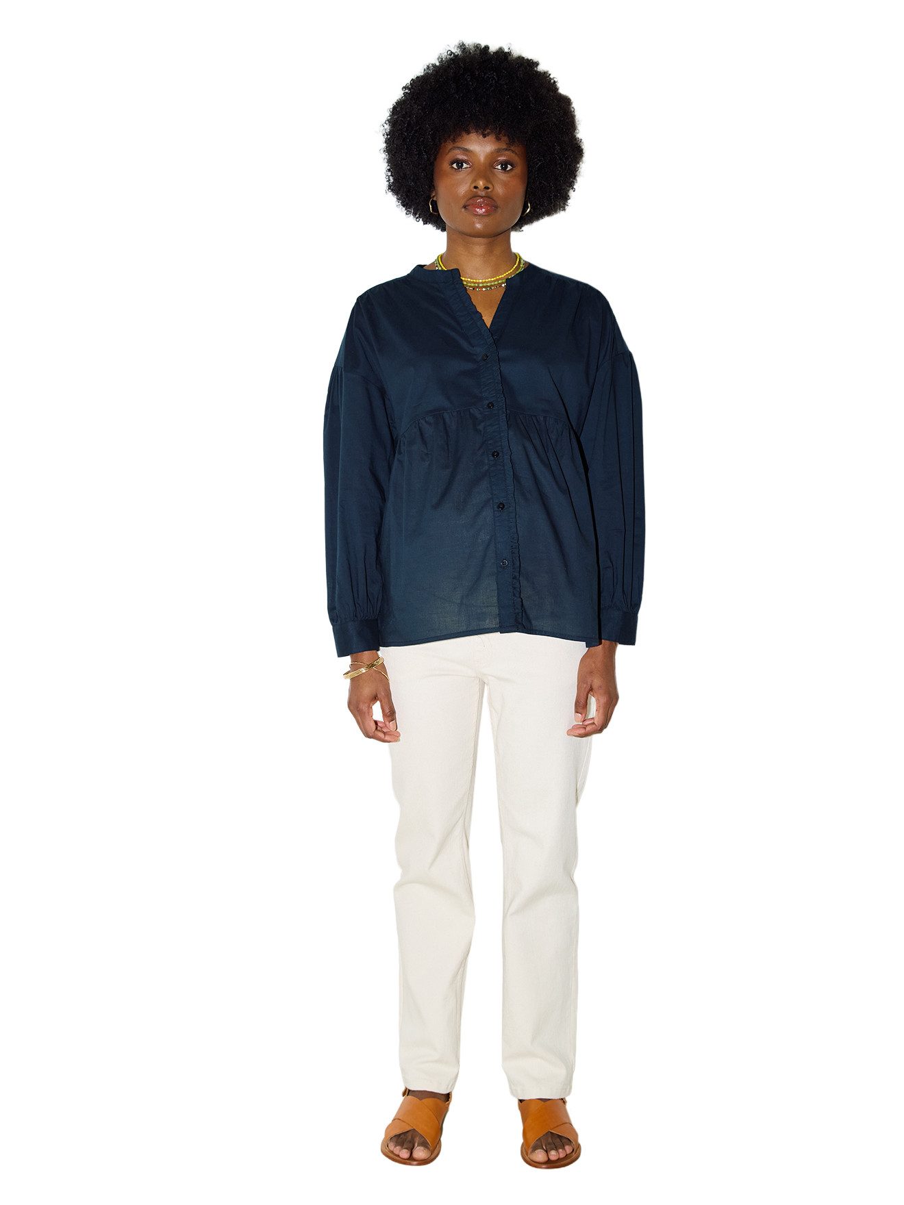 vertbaudet Umstandsbluse Weite Umstandsbluse mit Stillfunktion