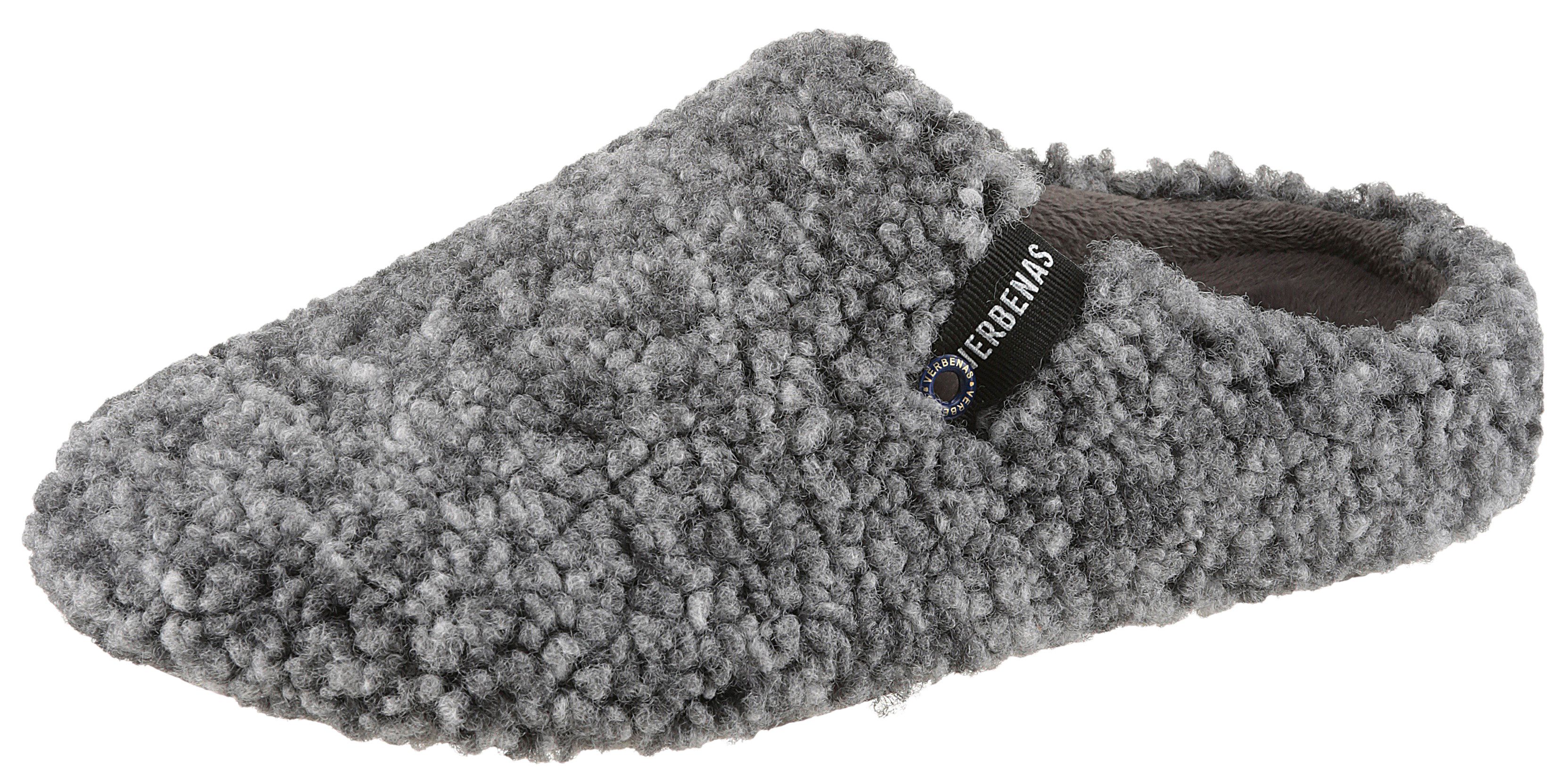 VERBENAS York Borrego Wash Pantoffel Clog, Homeslipper, Hausschuh mit Label