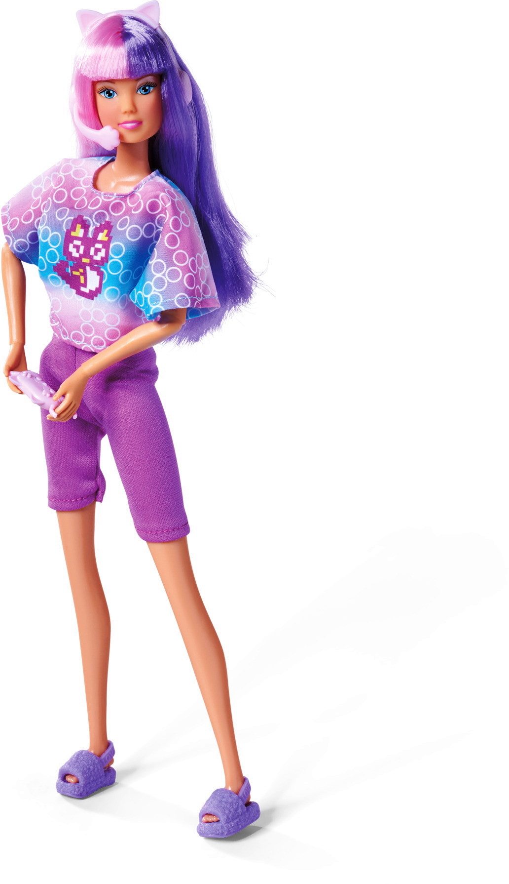 SIMBA Anziehpuppe Simba Puppe Steffi Love Gamer Girl Gaming-Outfit Kopfhöre + Controller