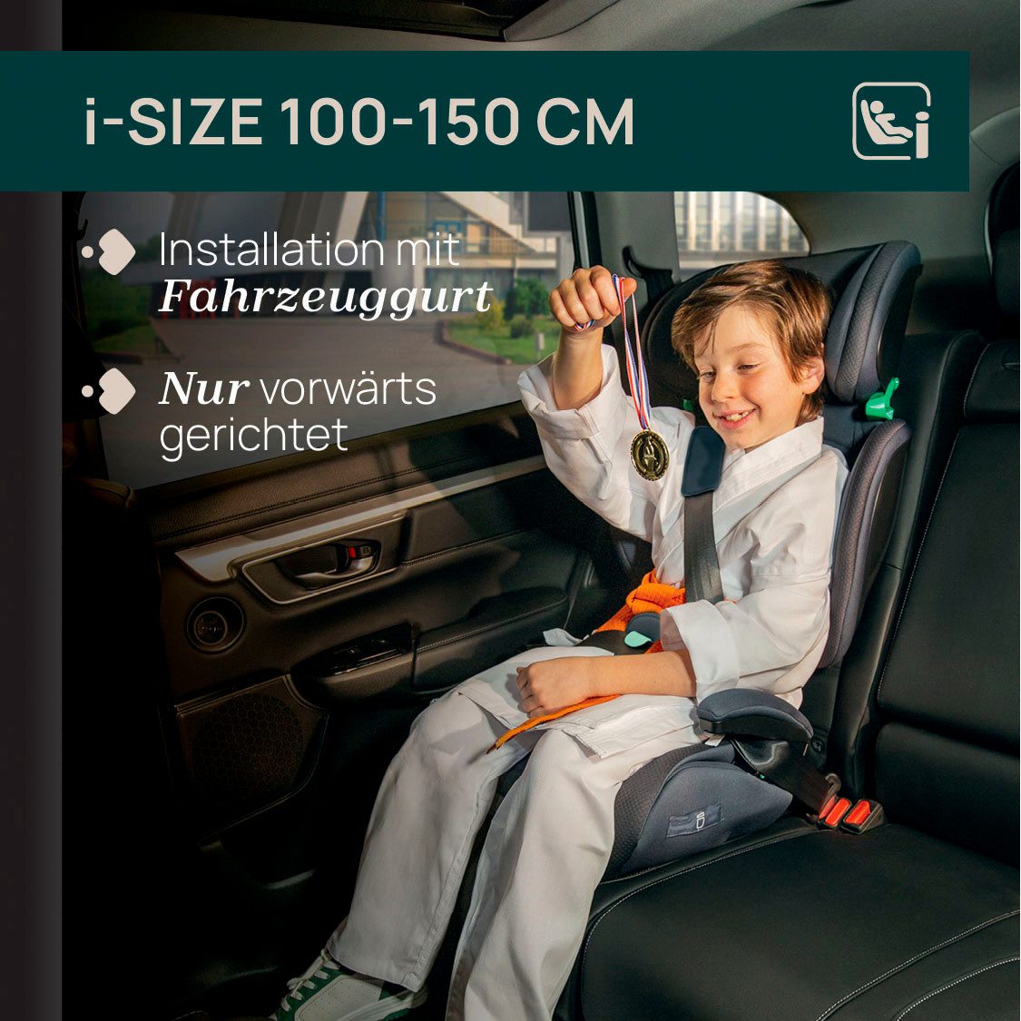 Chicco Autokindersitz Quizy i-Size, ab: 3 Jahre, bis: 12 Jahre, ab: 100 cm, bis: 150 cm, (100-150 cm)