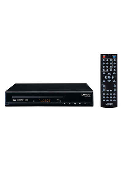 Lenco DVD-120BK DVD-Player (USB-Audiowiedergabe, mit praktischer Fernbedienung)