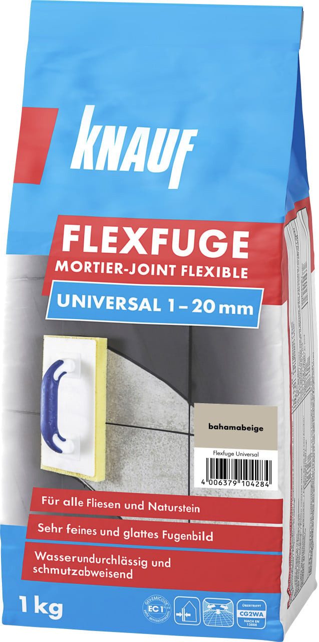 KNAUF Fugenmörtel Knauf Fugenmörtel Flexfuge Universal 1 - 20 mm