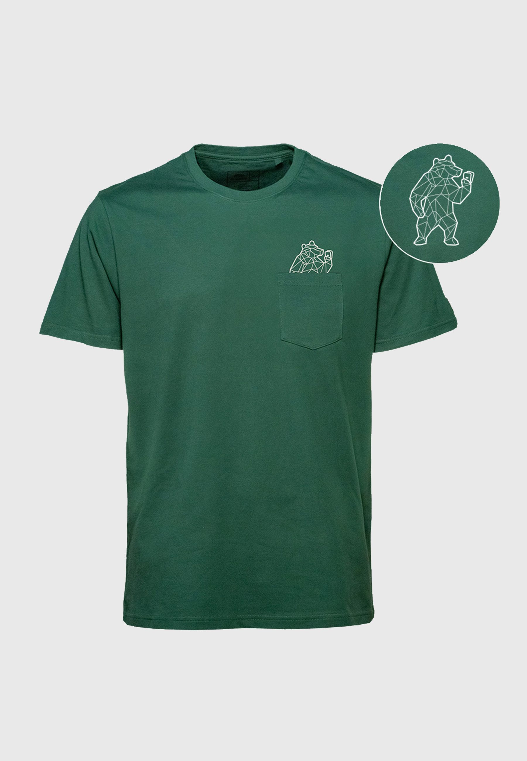 FORSBERG T-Shirt Pokason T-Shirt mit Brusttasche