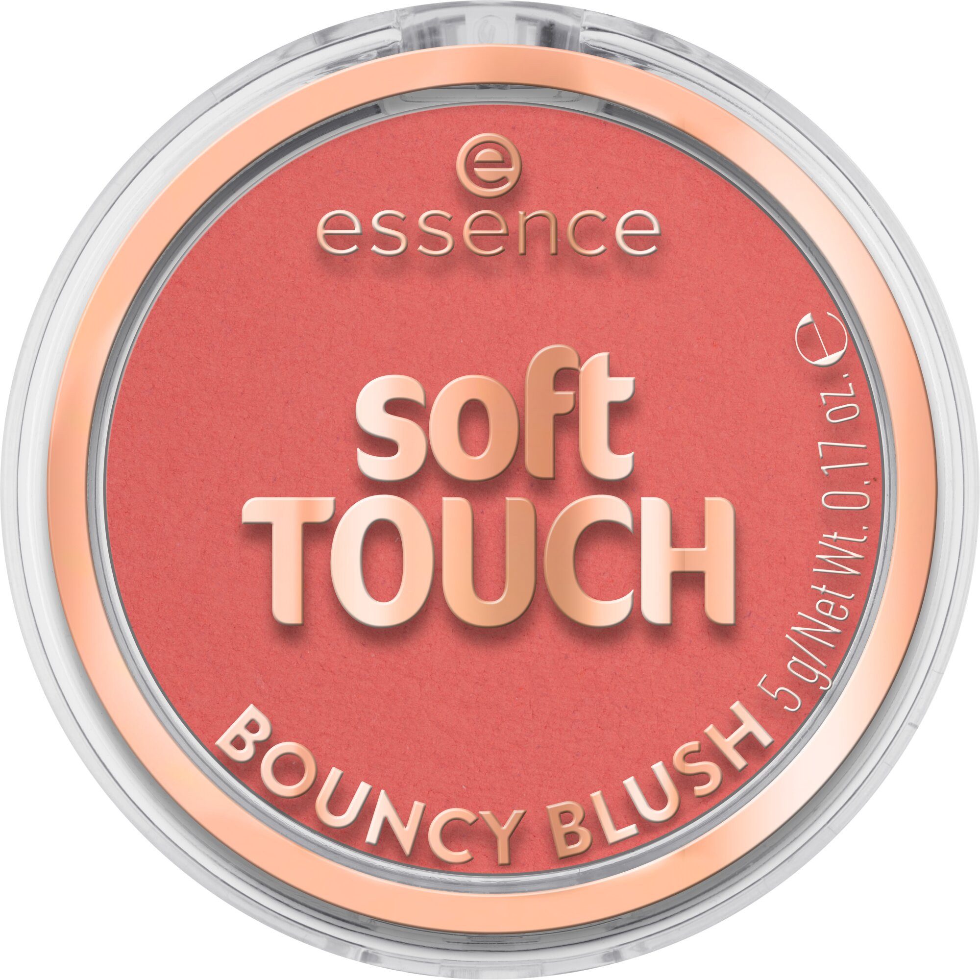 Essence Rouge SOFT TOUCH BOUNCY BLUSH, 3-tlg., mittlere Deckkraft, langanhaltend, mattierend, alle Hauttypen