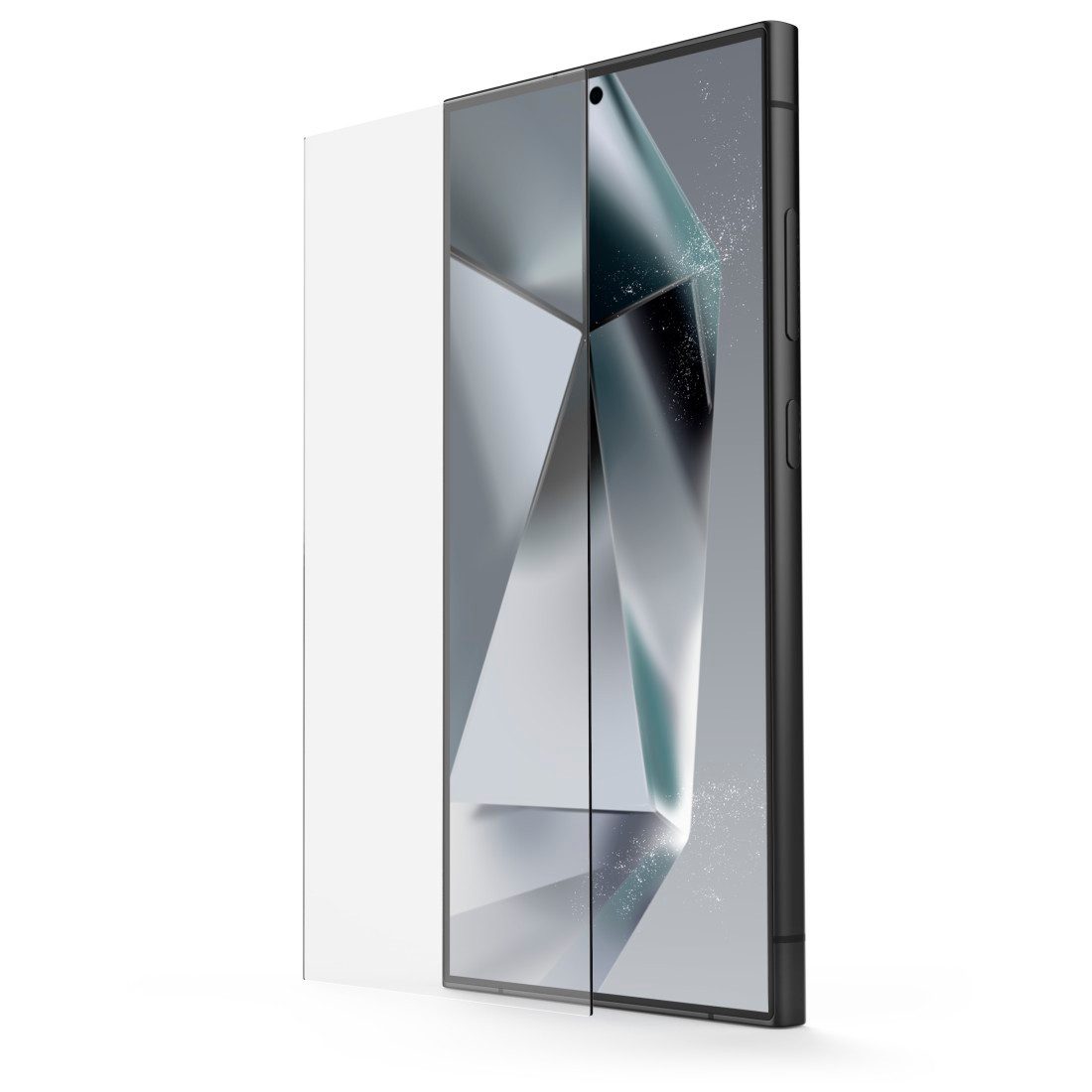 Hama Displayschutzglas Displayschutz f Galaxy S24 Ultra (Panzerglas, ultraklar, Montagehilfe) für Samsung Galaxy S24 Ultra