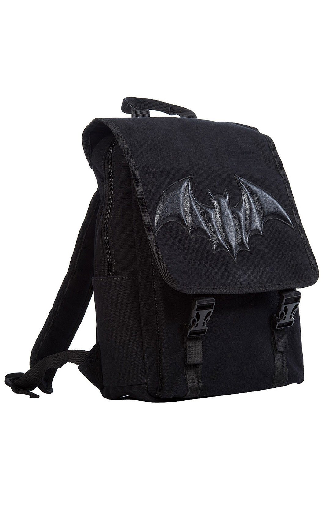 Banned Rucksack Dragon Frenzy Gothic, Backpack Fledermaus Aufnäher