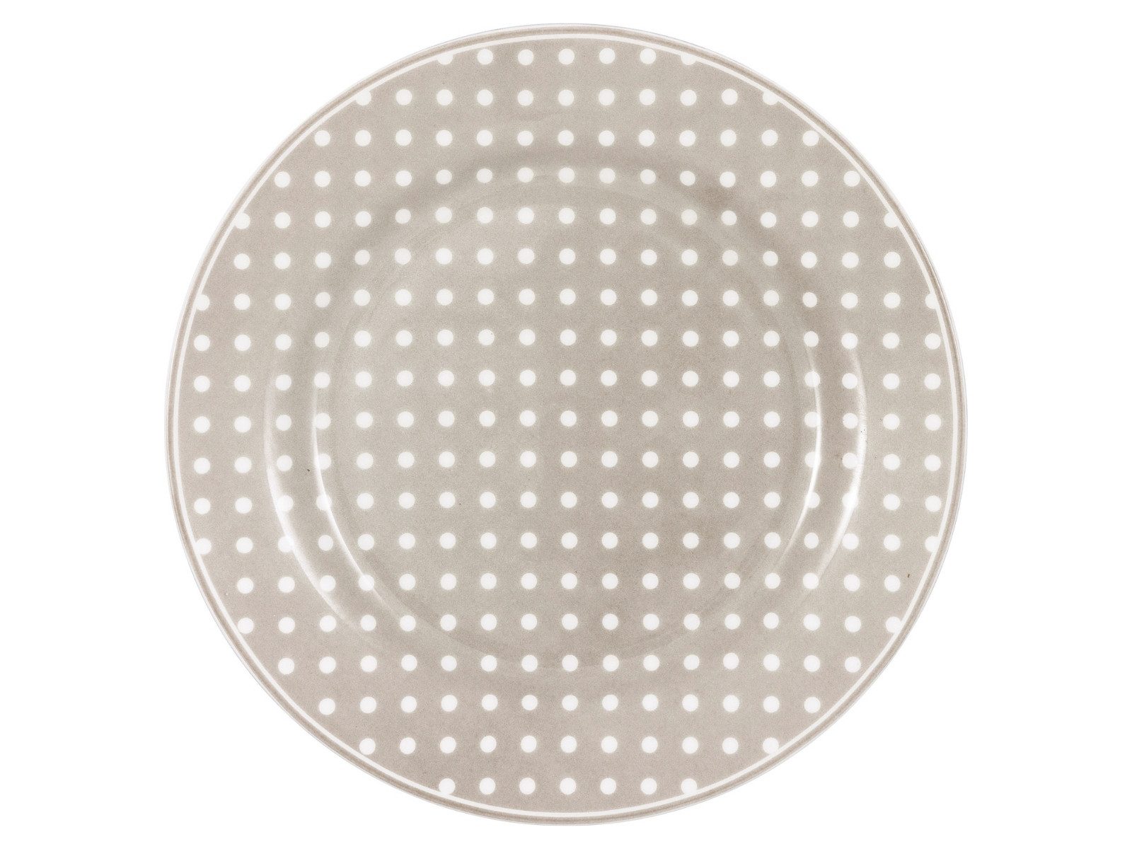 Greengate Frühstücksteller Dotty Frühstücksteller beige 20,2cm