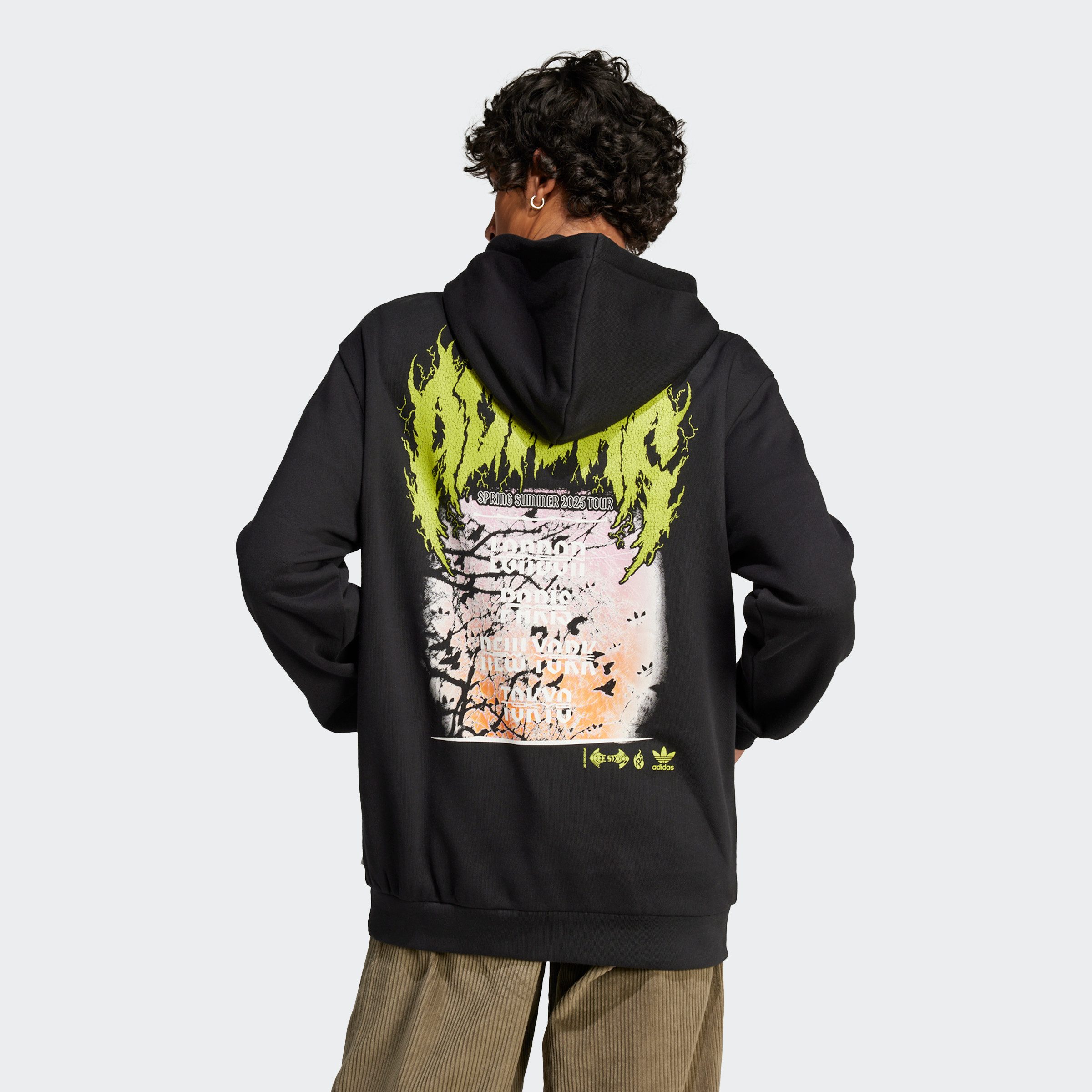 adidas Originals Kapuzensweatshirt Q12 TS DEATH ho günstig online kaufen