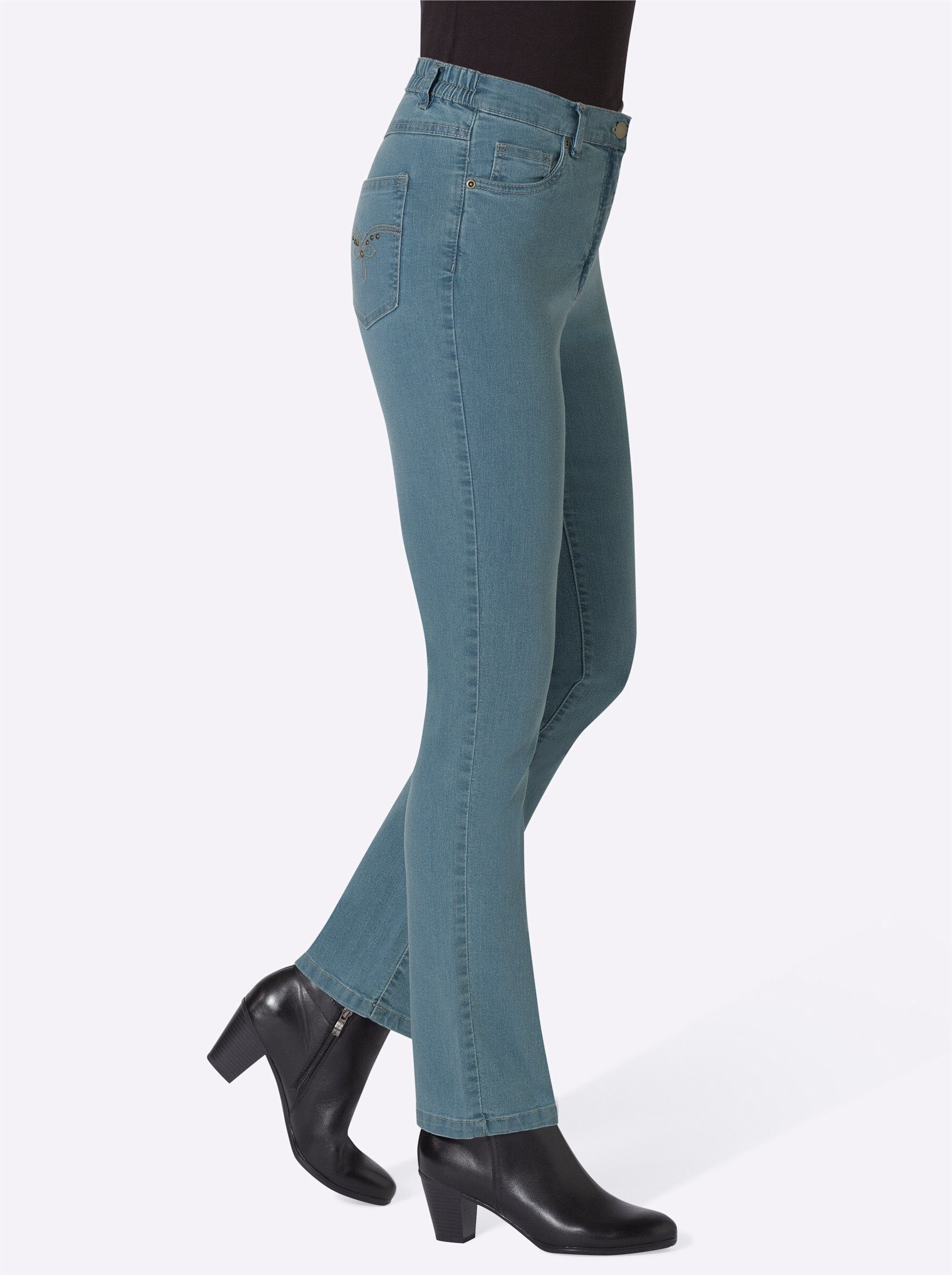 Sieh an! Bequeme Jeans 5-Pocket-Jeans günstig online kaufen
