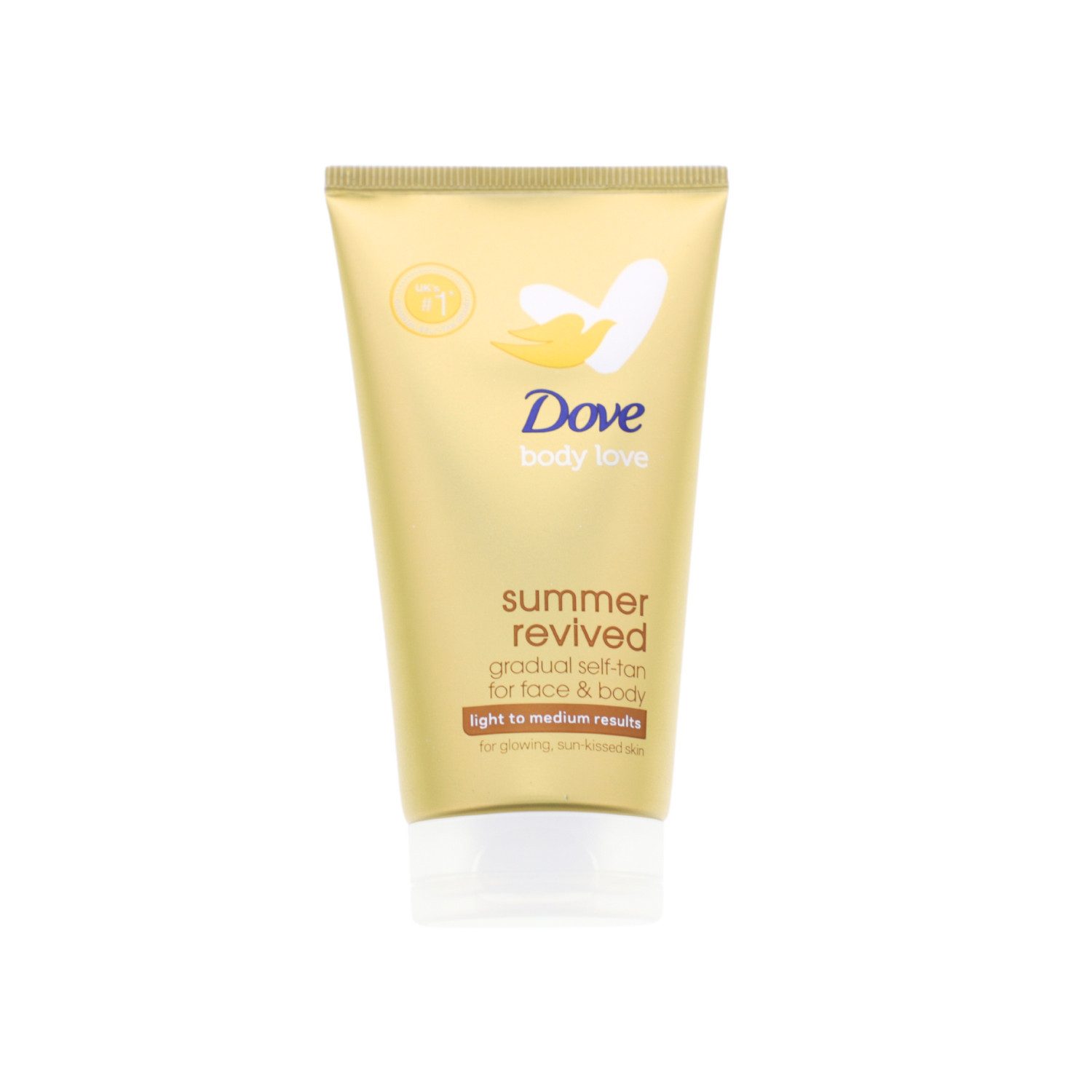 DOVE Selbstbräunungsöl Dove Summer Revived Selbstbräuner Milch Lotion für Gesicht und Körper