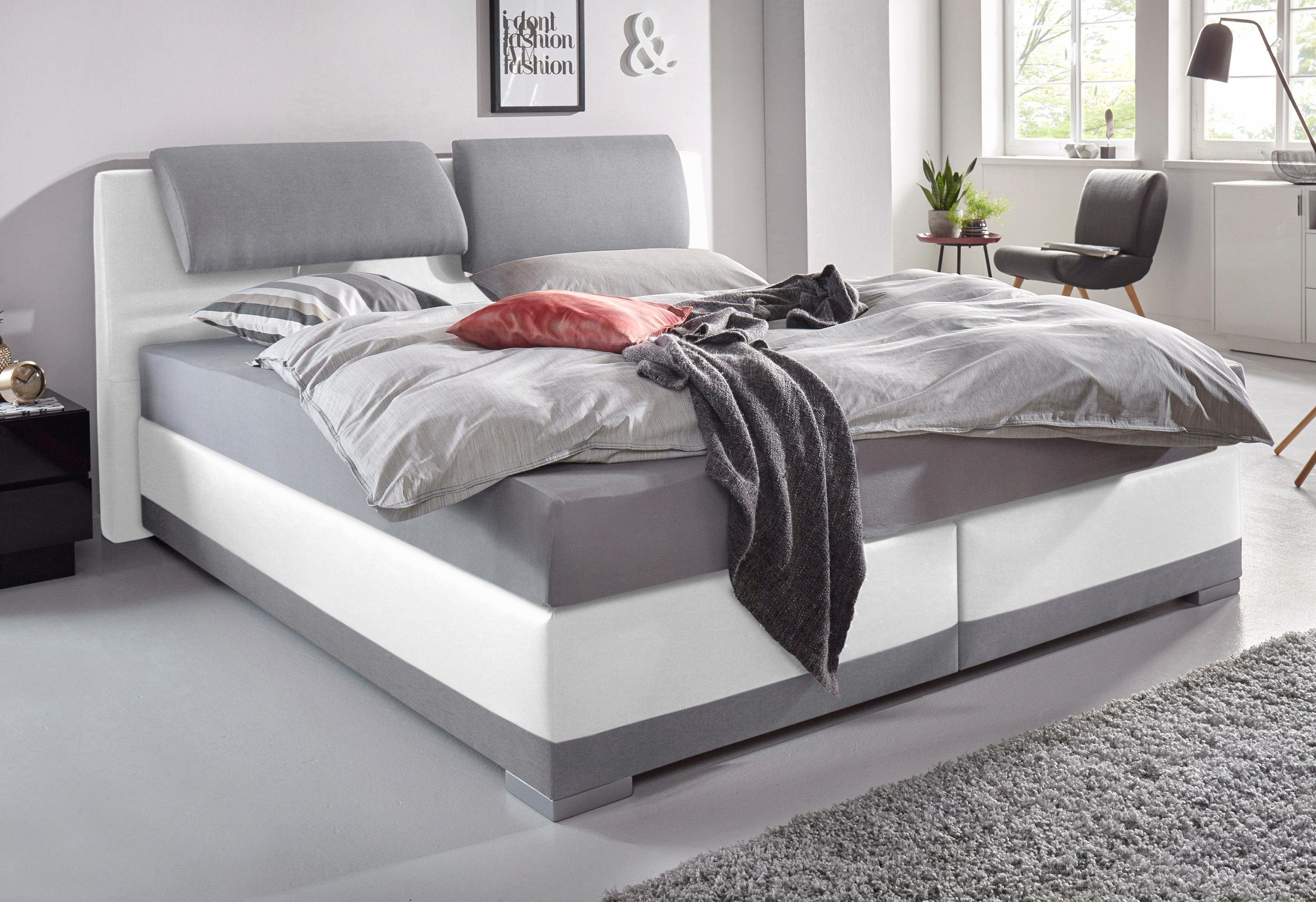 Maintal Boxspringbett, verstellbare Kopfstütze günstig online kaufen