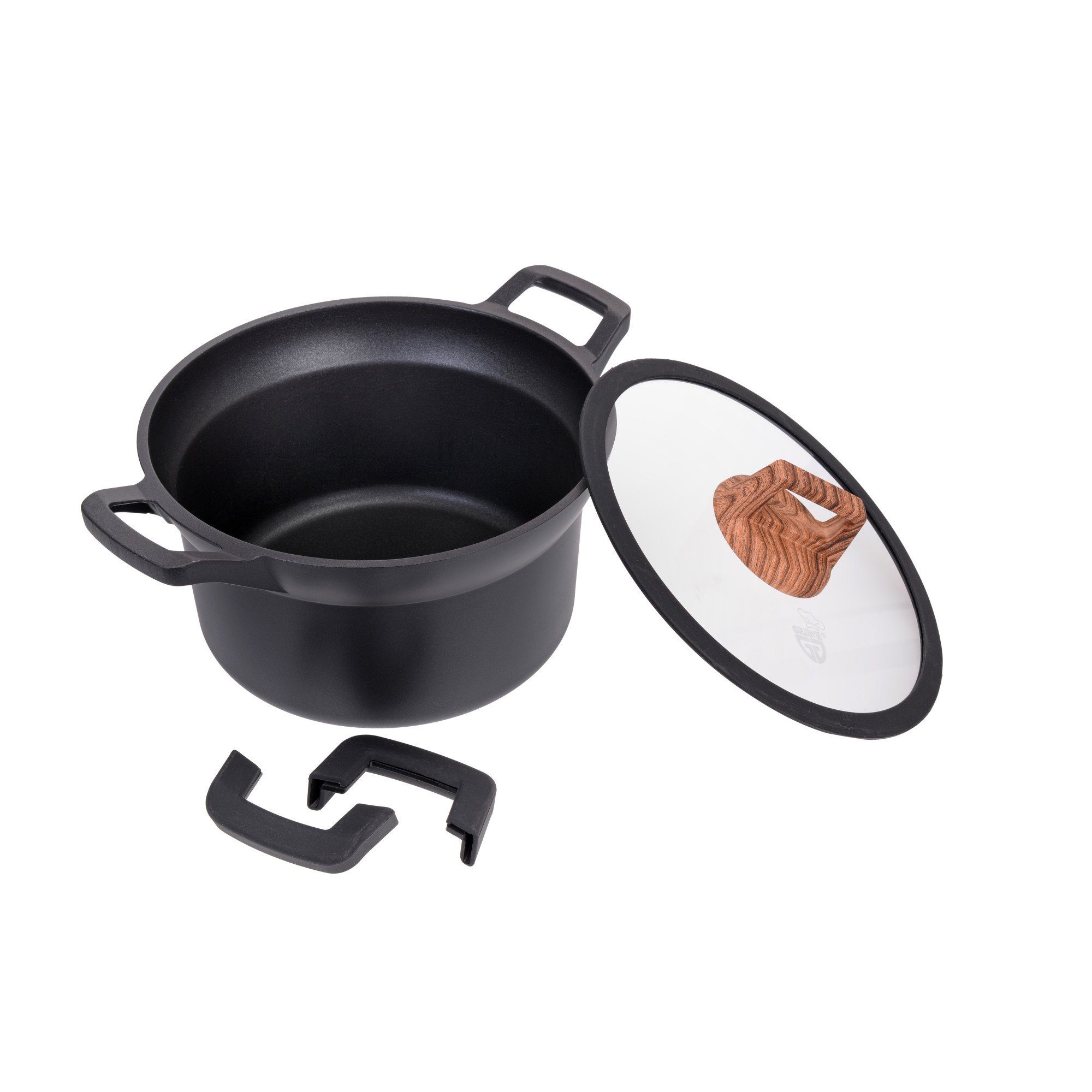 GRÄWE Kochtopf GRÄWE Kochtopf Aluguss 24 cm, Serie Alu-Line – Bild 2 von 5