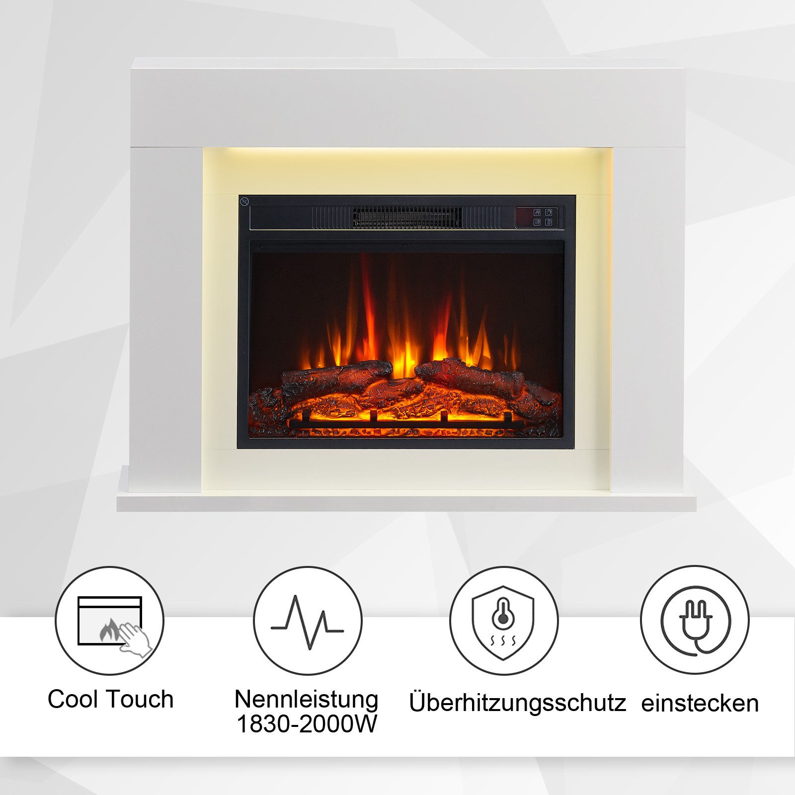 Balderia Elektrokamin Elektrokamin BALDERIA Finn (versch. günstig online kaufen