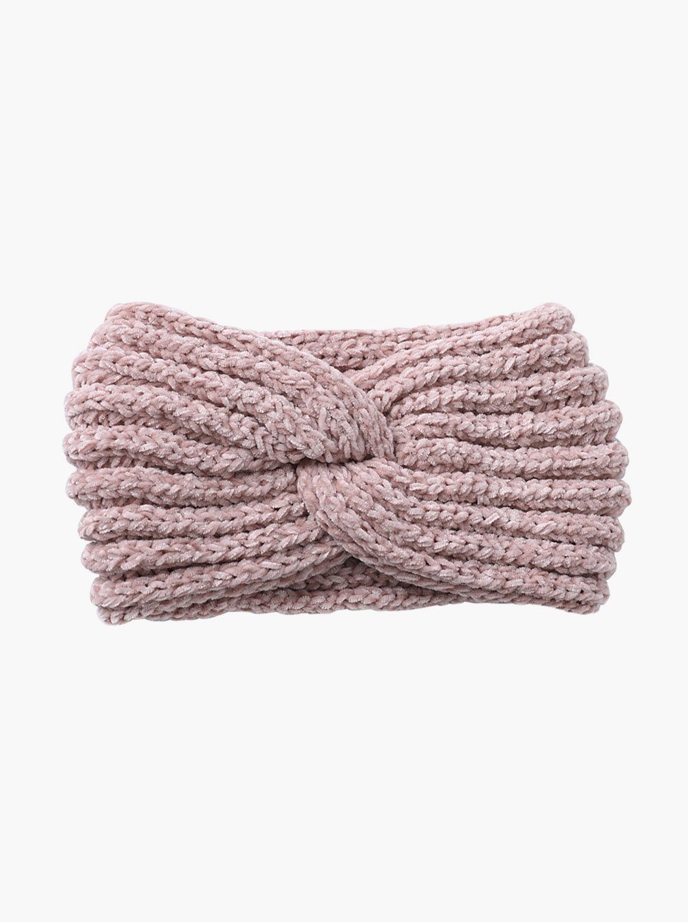 axy Haarband Damen Strick Stirnband mit Twist Knoten HBW3, Strick Winter Stirnband Hairband