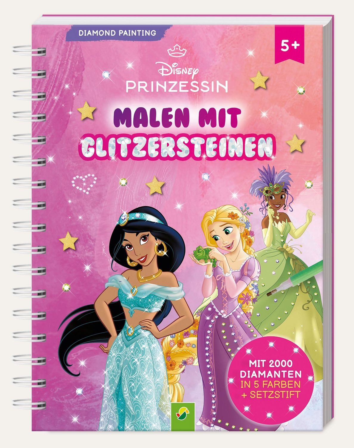 Disney Prinzessin Diamond Painting I Malen mit Glitzersteinen / diverse