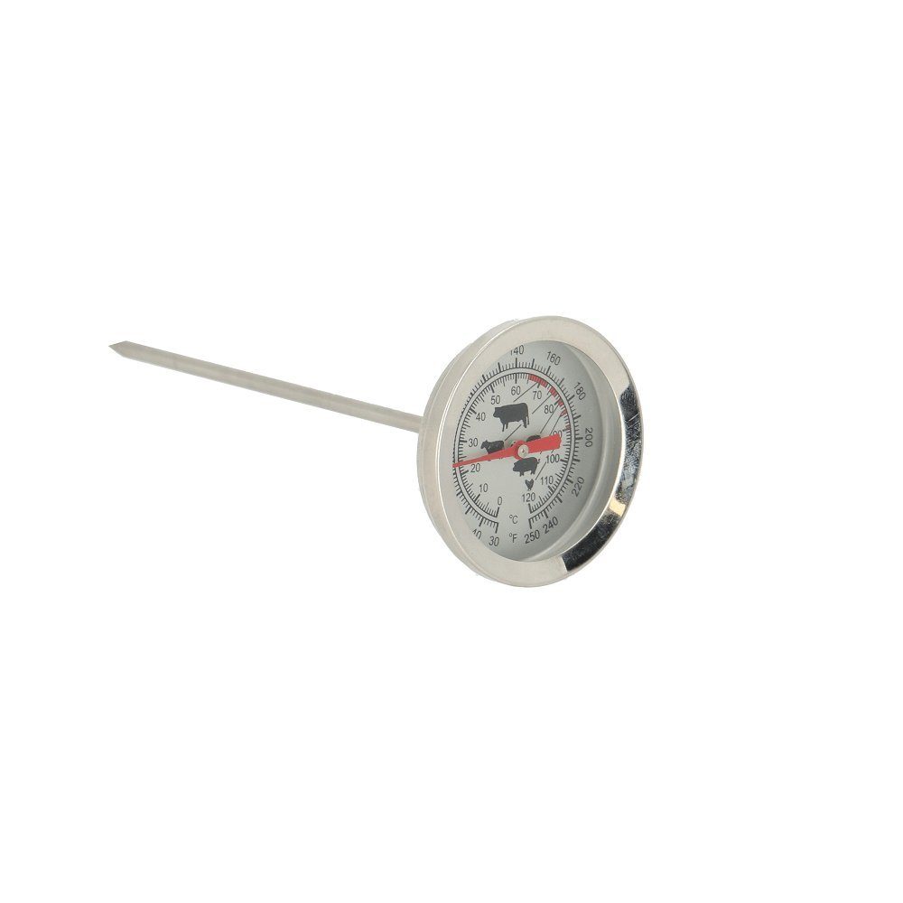 esschert design Feuerschale Fleischthermometer Grill Kamin Grillgut Steaks Fisch Braten, (1 x Fleischthermometer)