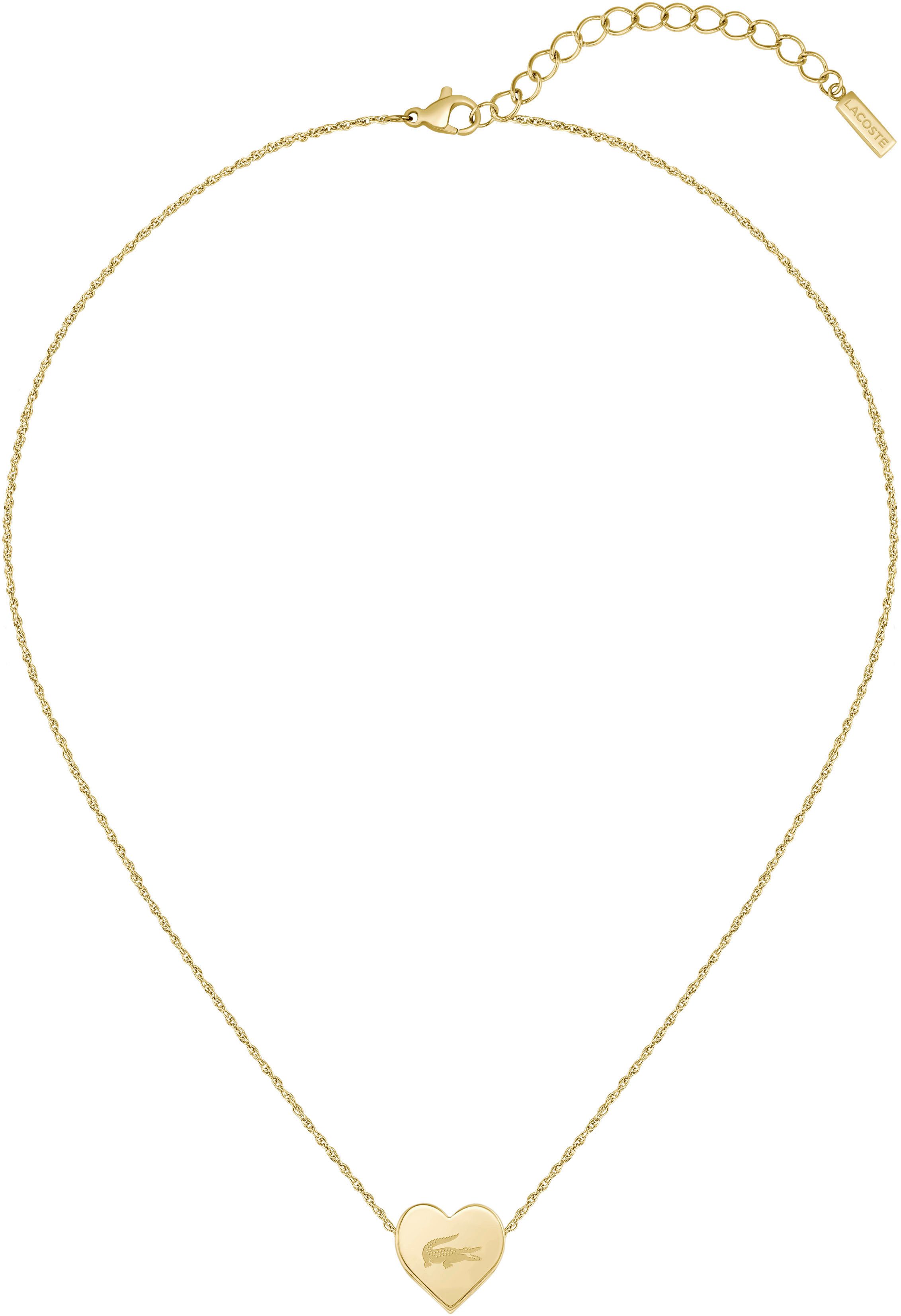 Lacoste Kette mit Anhänger LOVE MY CROC...