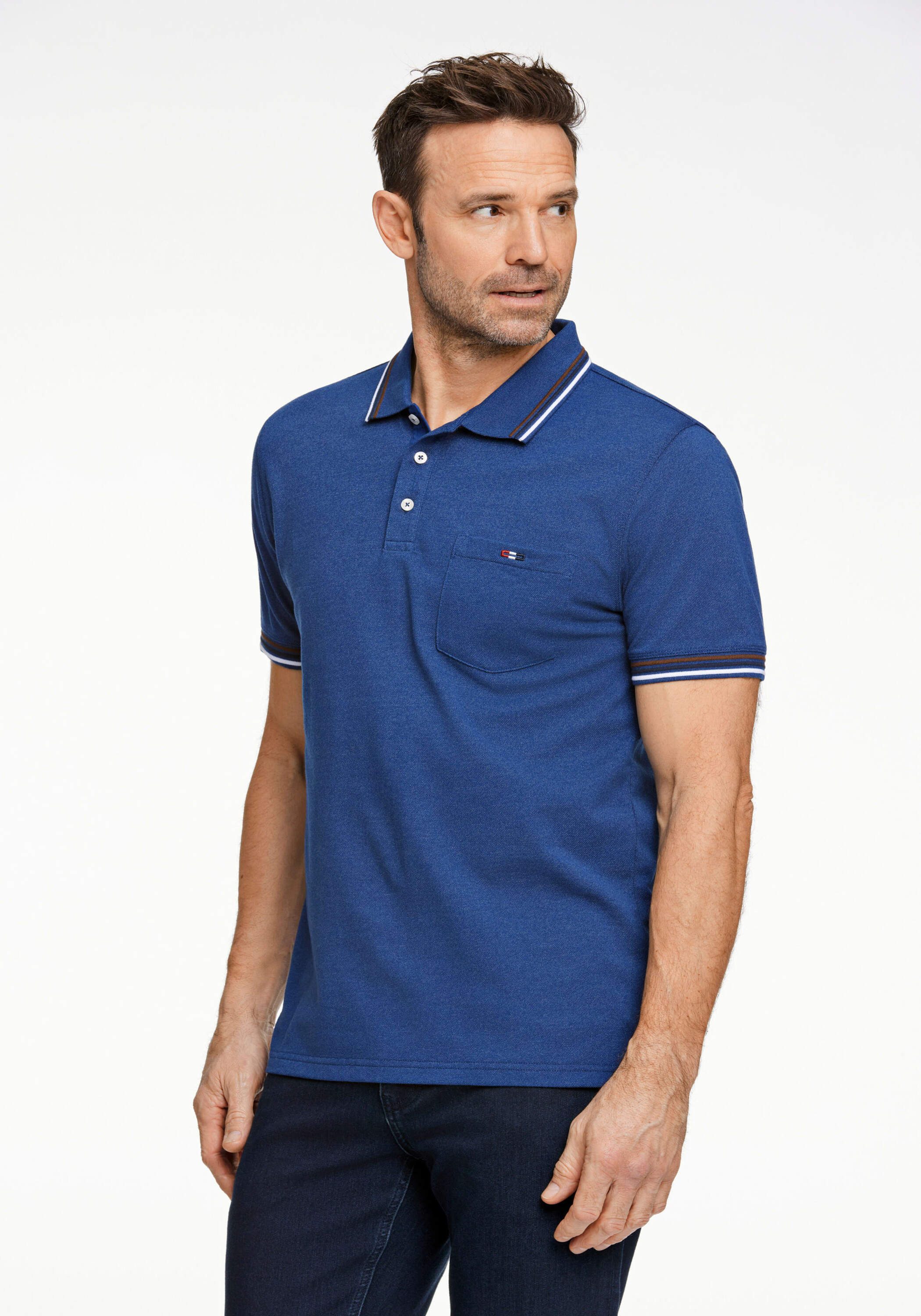 BISON Poloshirt BISON Poloshirt günstig online kaufen