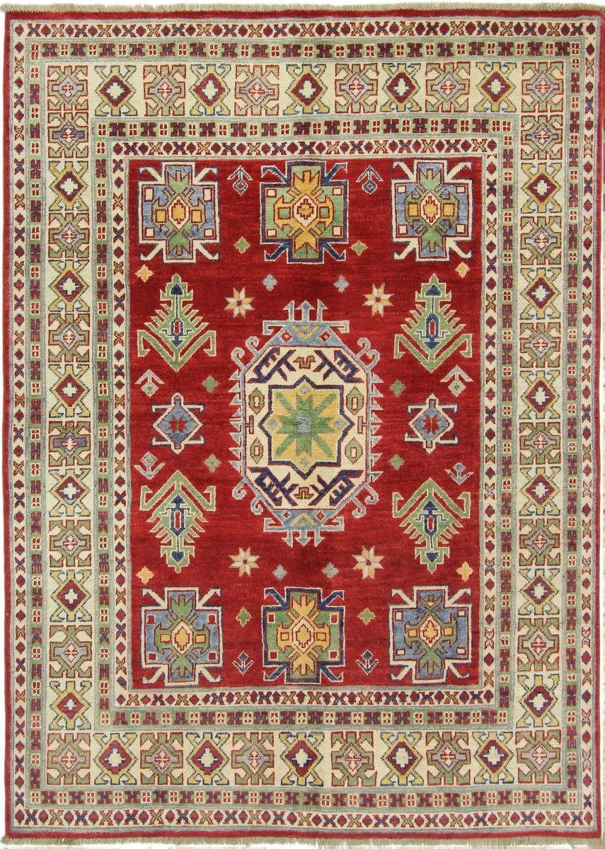 Orientteppich Kazak 149x210 Handgeknüpfter Orientteppich, Nain Trading, rechteckig, Höhe: 5 mm