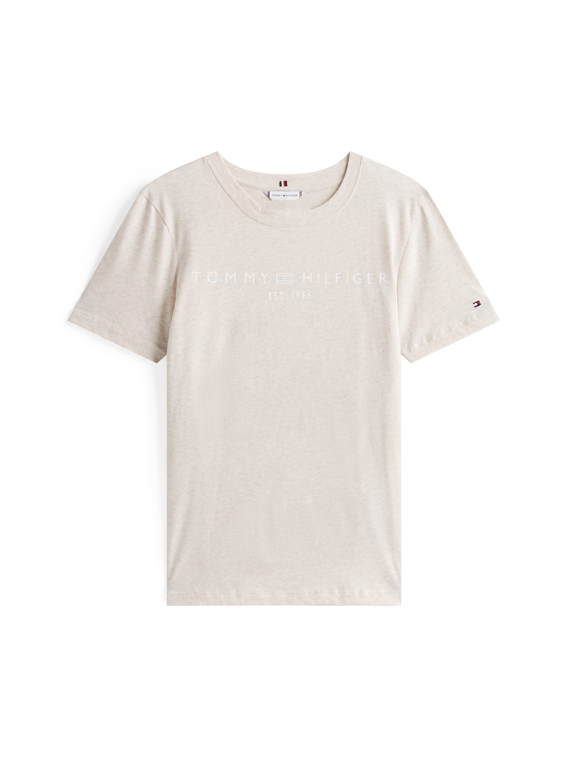 Kurzarmshirt REG CORP LOGO C-NK mit Logoschriftzug und Stickerei