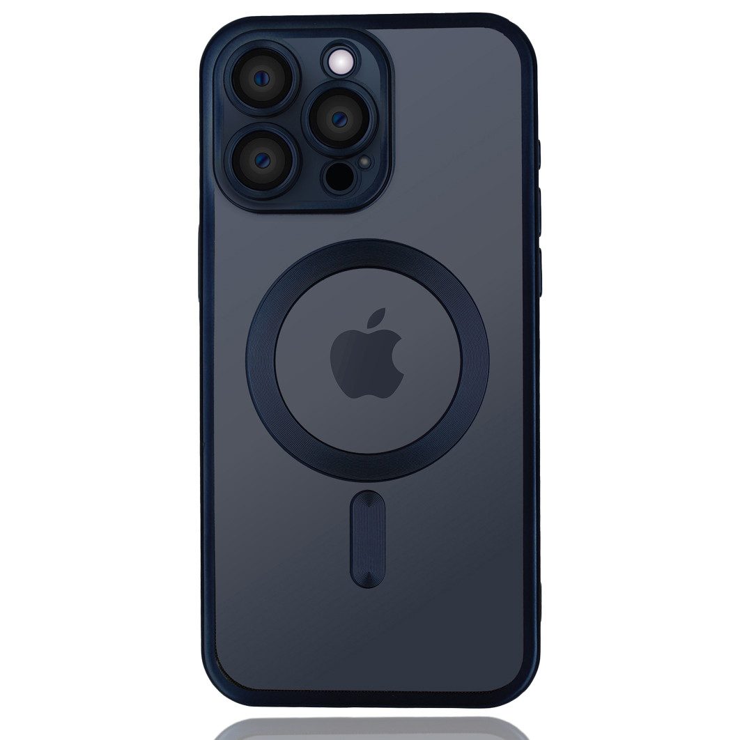 Wörleonline Handyhülle für iPhone 15 Pro Max mit integriertem Kameraschutz 6,7 Zoll, TPU Schutzhülle in passendem Titan-Farbton, MagSafe kompatible Hülle – Bild 5 von 5
