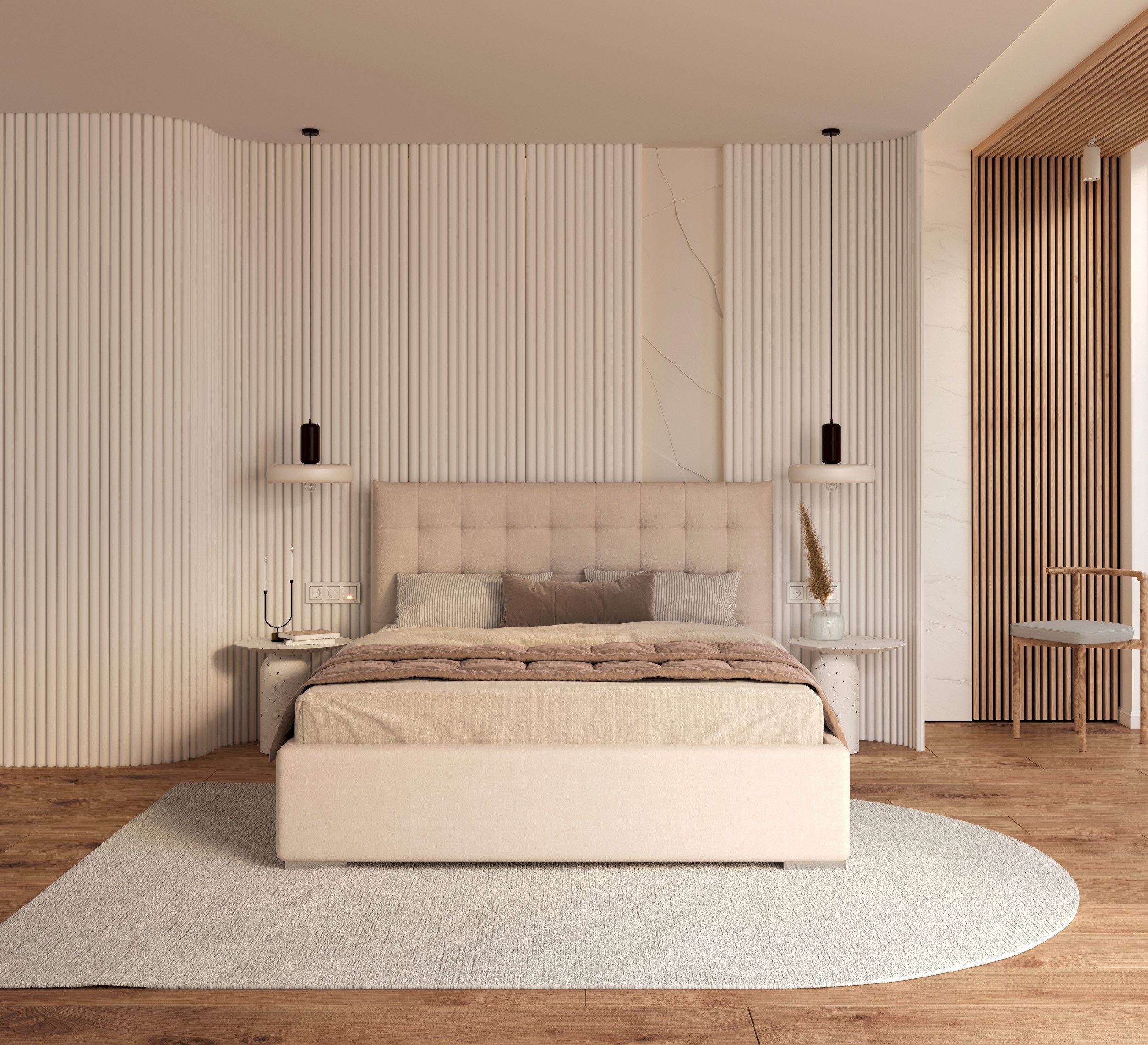 thematys Polsterbett Bett Stauraumbett aus Velours 120x200 140x200 160x200 günstig online kaufen