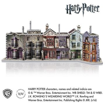 JH-Products Puzzle Winkelgasse/Diagon Всіy - Harry Potter/ 3D-Puzzle 450 Teile, 450 Puzzleteile