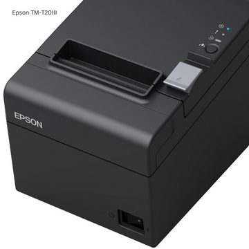 Epson Epson TM-T20III Bondrucker POS Auto-Cut Belegdrucker Bondrucker, (LAN (Ethernet), USB, Ethernet-Netzwerk, Seriell)