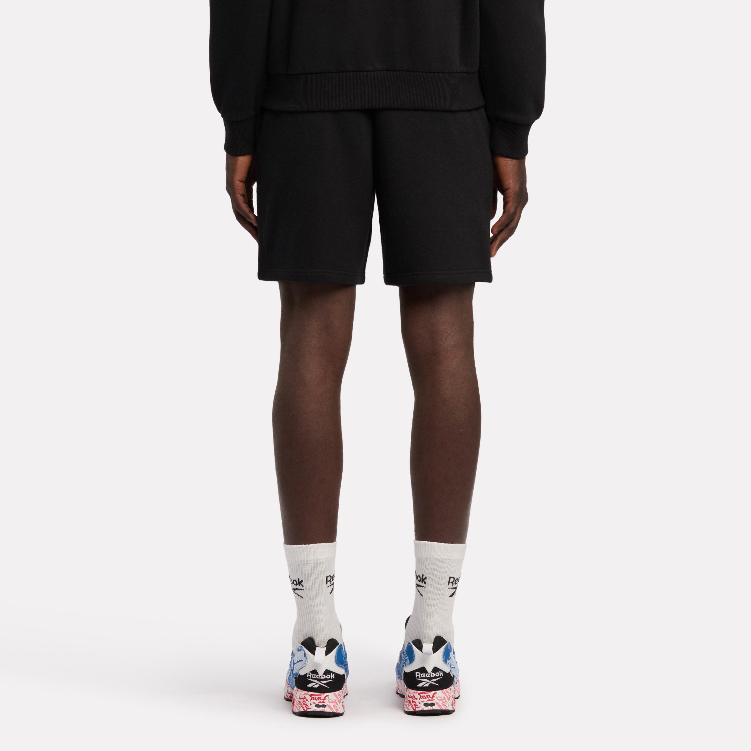 Reebok Sweatshorts MARCUS SMALL LOGO FLEECE SHORTS (1-tlg)