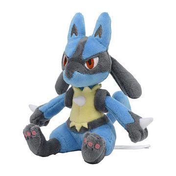 Pokémon Center Kuscheltier Lucario Kuscheltier Pokemon Fit Plushie Plüschtier