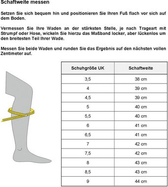 Ara DENVER Stiefel mit modischem Zierreißverschluss, Weite G (weit)