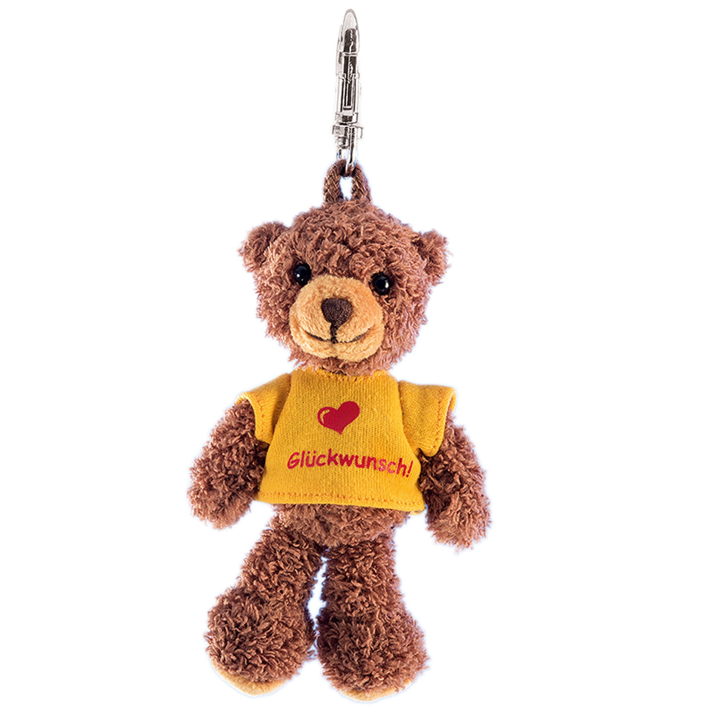 Schaffer Collection Plüschanhänger Teddy "Herzlichen Glückwunsch"