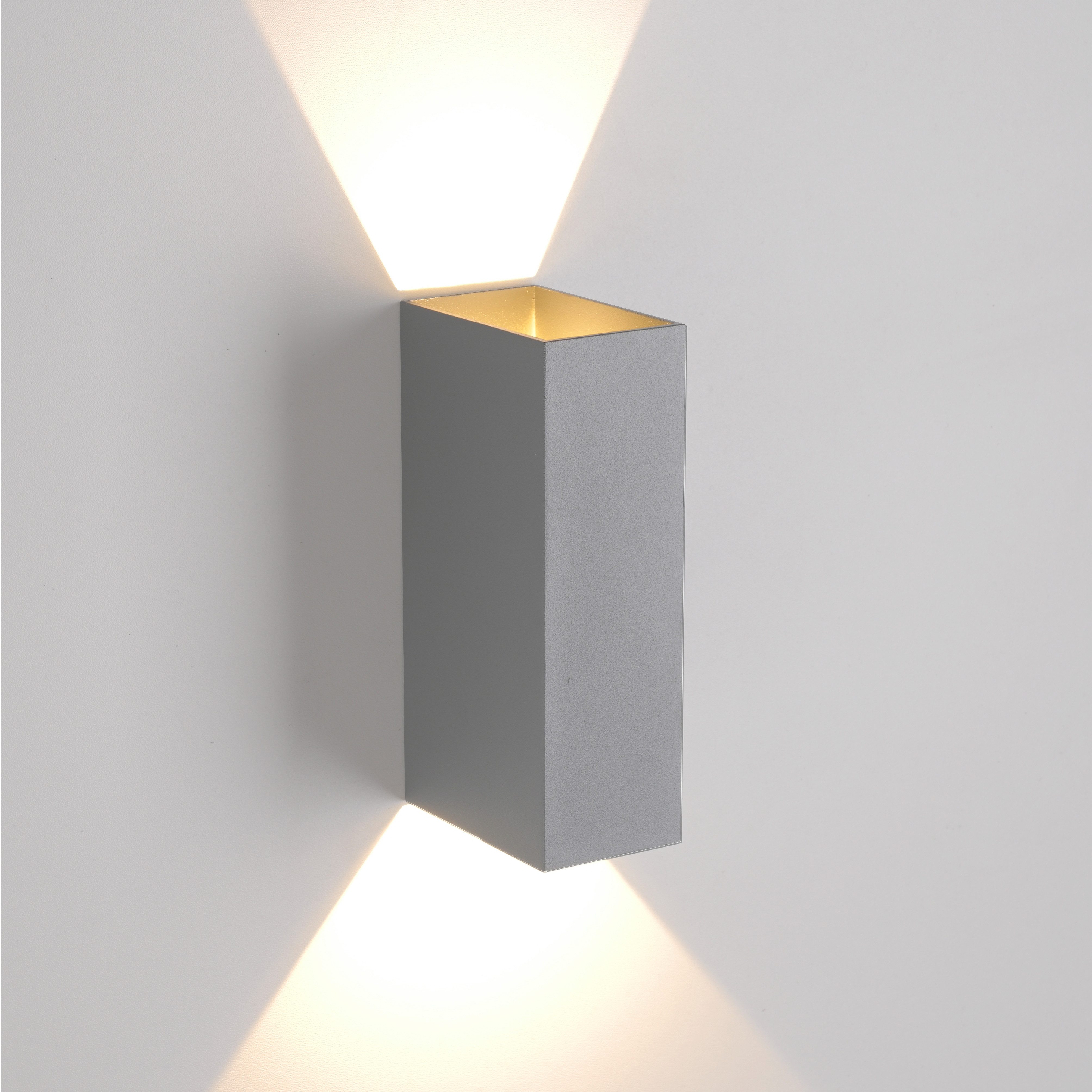 Paul Neuhaus Wandleuchte BLOCK, LED fest integriert, Warmweiß, LED, IP54