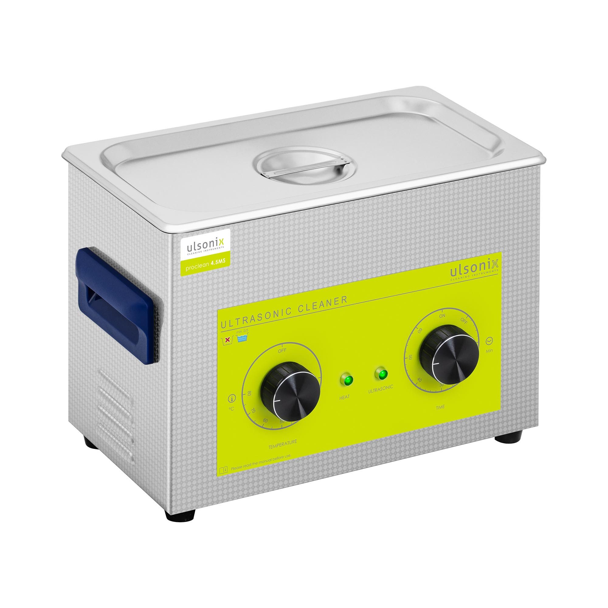 Ulsonix Ultraschallreiniger 4,5 L Ultraschallreinigungsgerät Ultraschallbad 120 W 40 kHz, verschiedene Größen