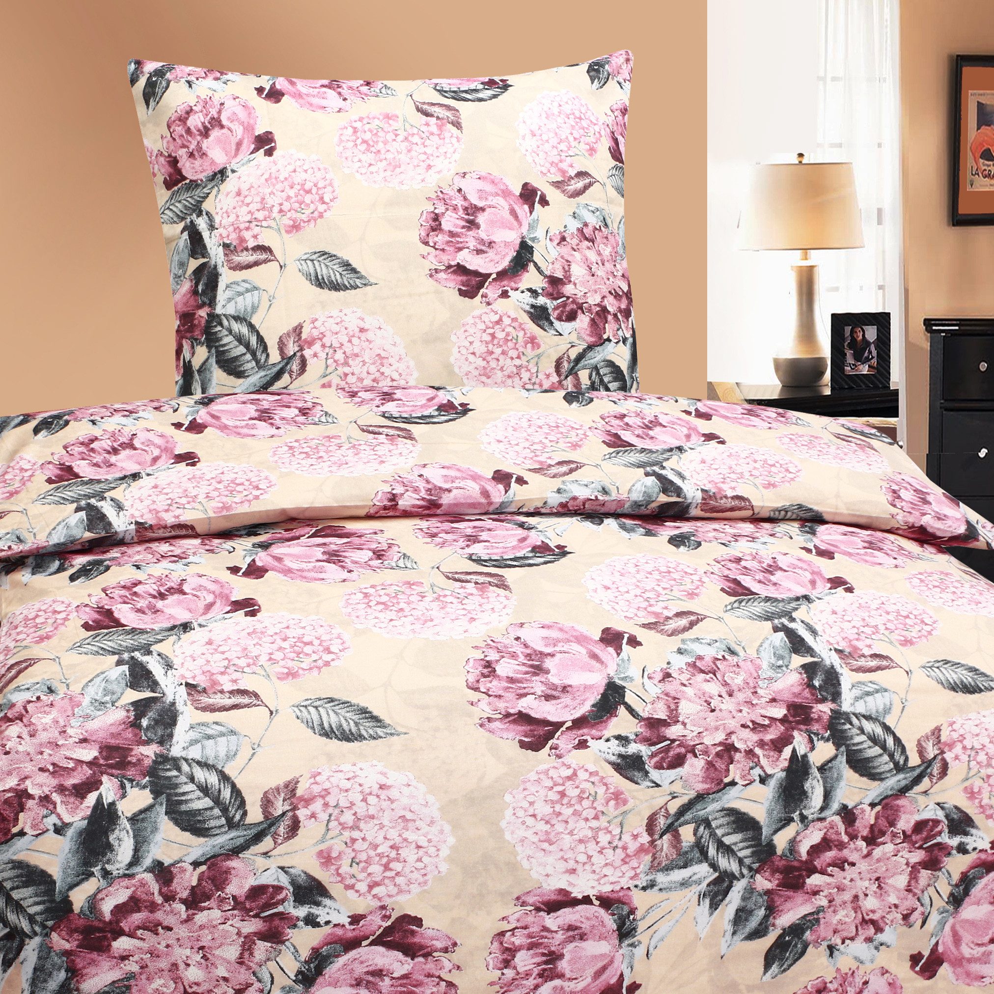 JACK Bettwäsche 135x200cm Sommerliebe Blumen, Renforcé, 2 teilig, Blumendes günstig online kaufen