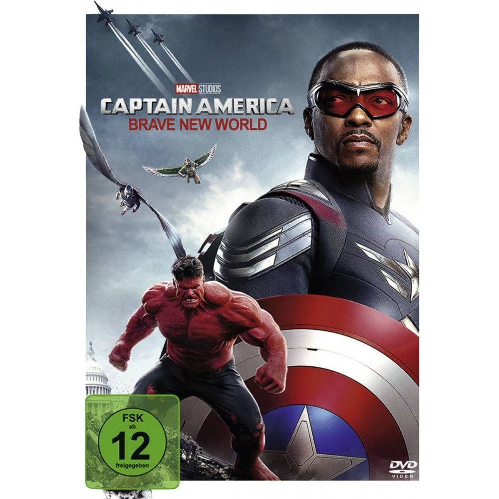 DVD Marvel Captain America: Brave New World DVD.