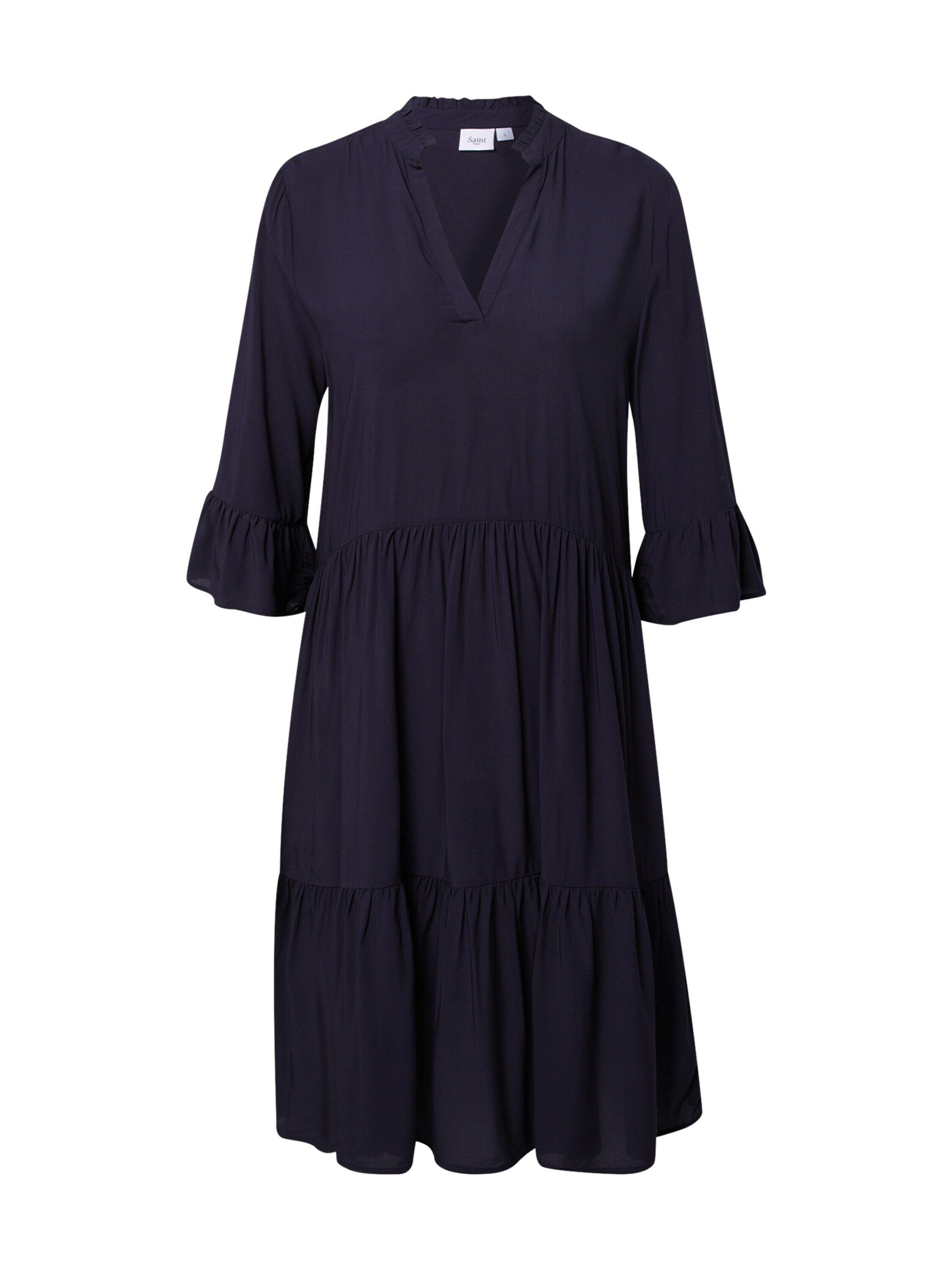 Saint Tropez Blusenkleid Eda (1-tlg) Drapiert/gerafft