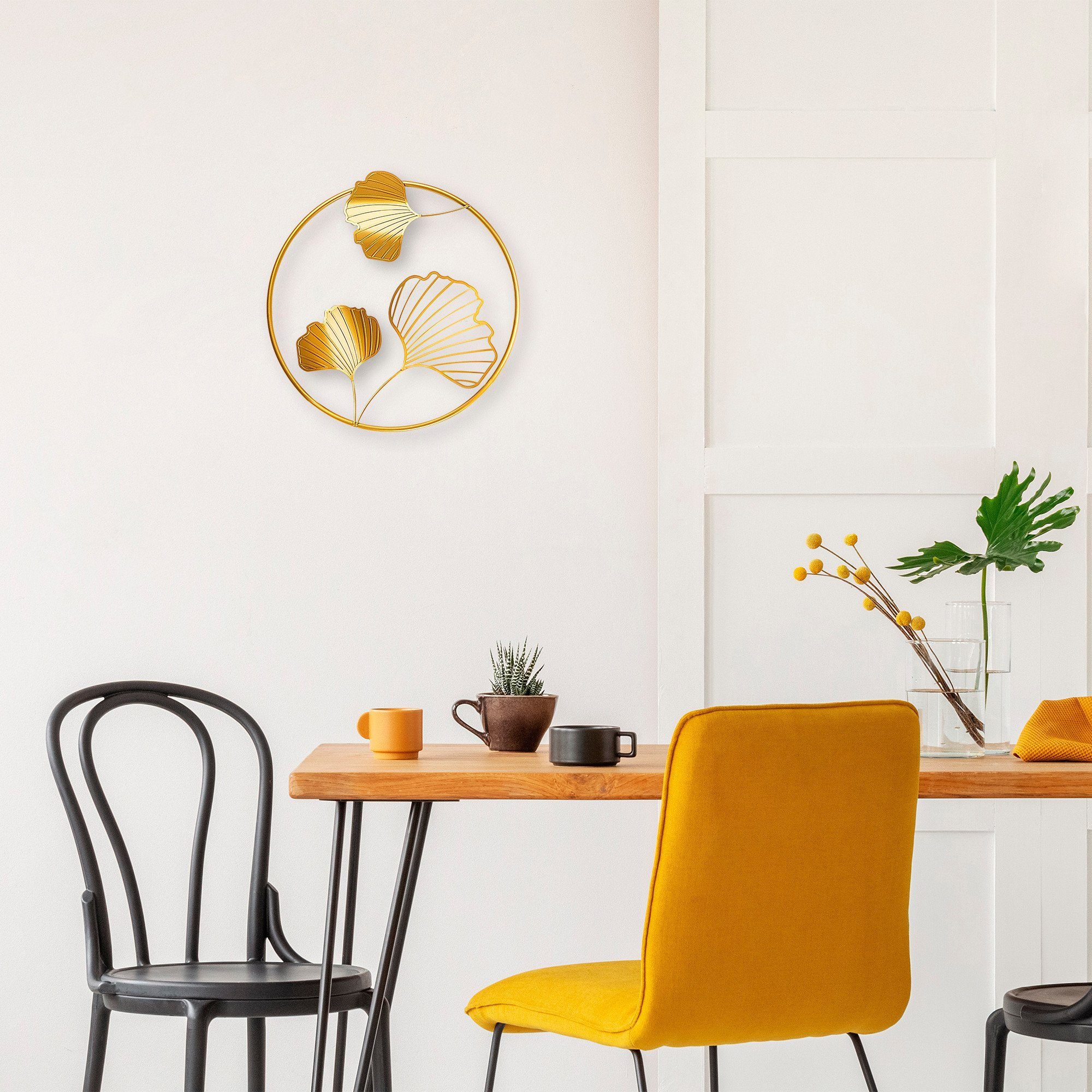 Wallity Wanddekoobjekt 100% METAL,Size: 40 x 40 x 5 cm L1924