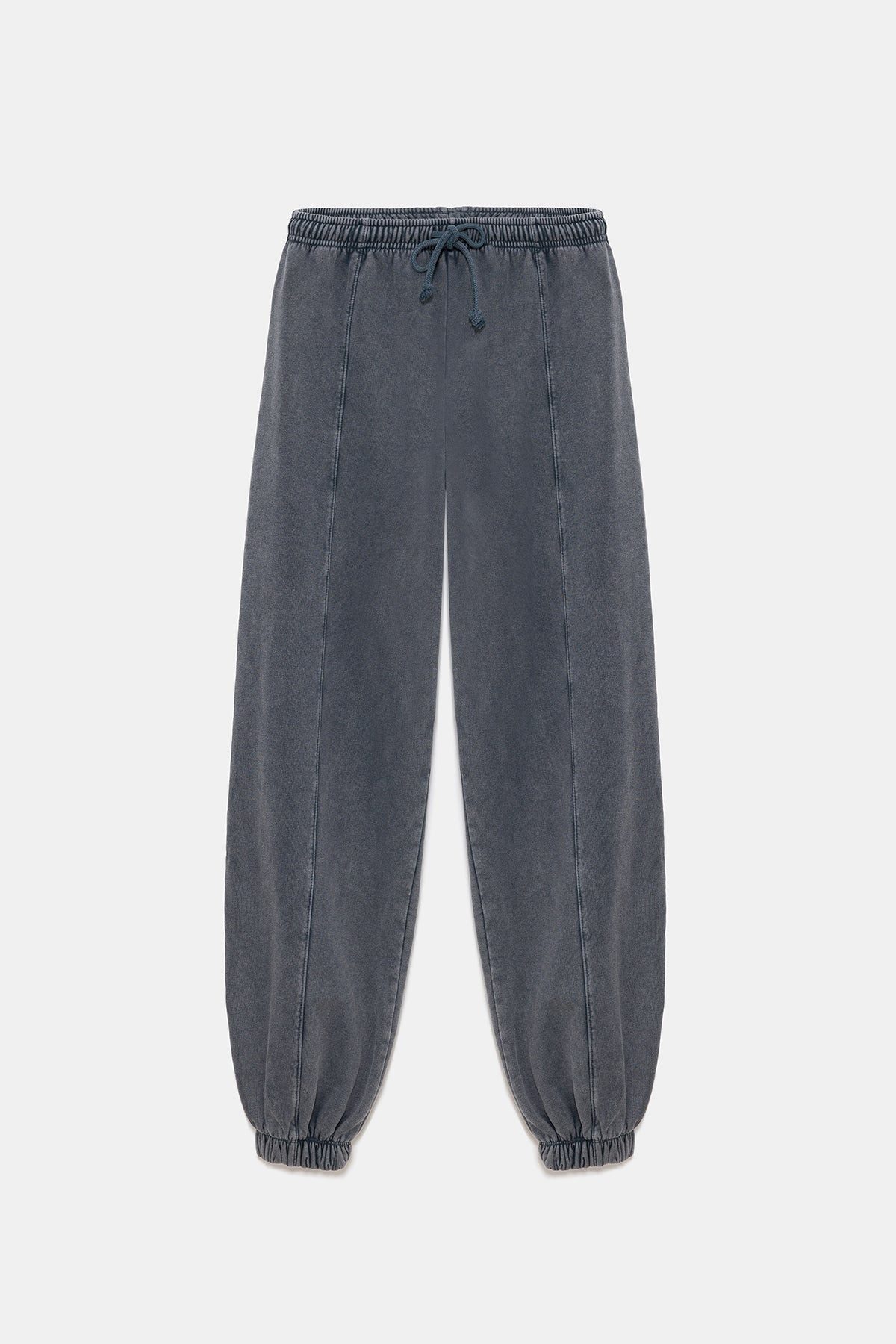 Jogginghose Baumwoll-Sweatpants mit Ballonmuster