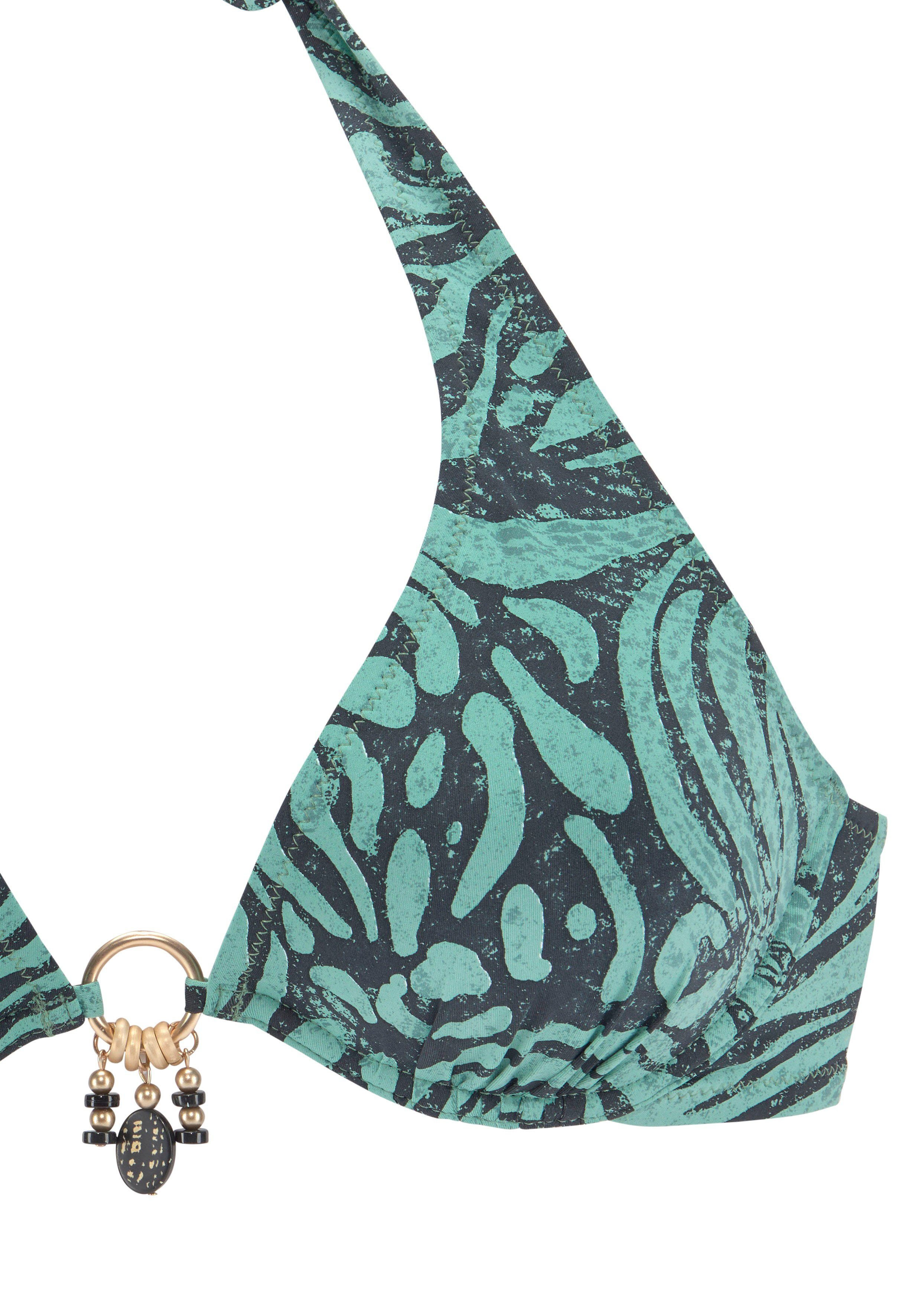 Bruno Banani Bügel-Bikini in trendigem Animalprint
