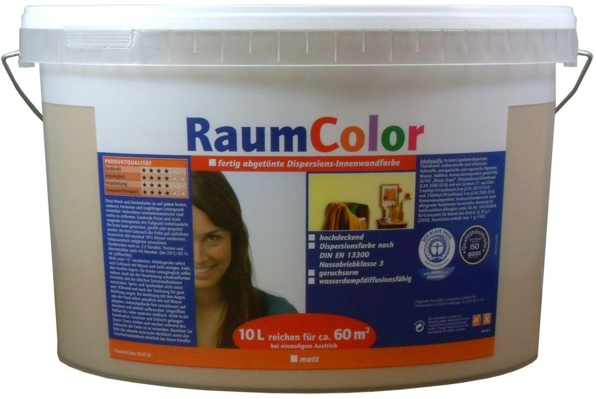 Wilckens Farben Wandfarbe Wilckens Raumcolor 10 L cappuccino | Dispersionsfarben