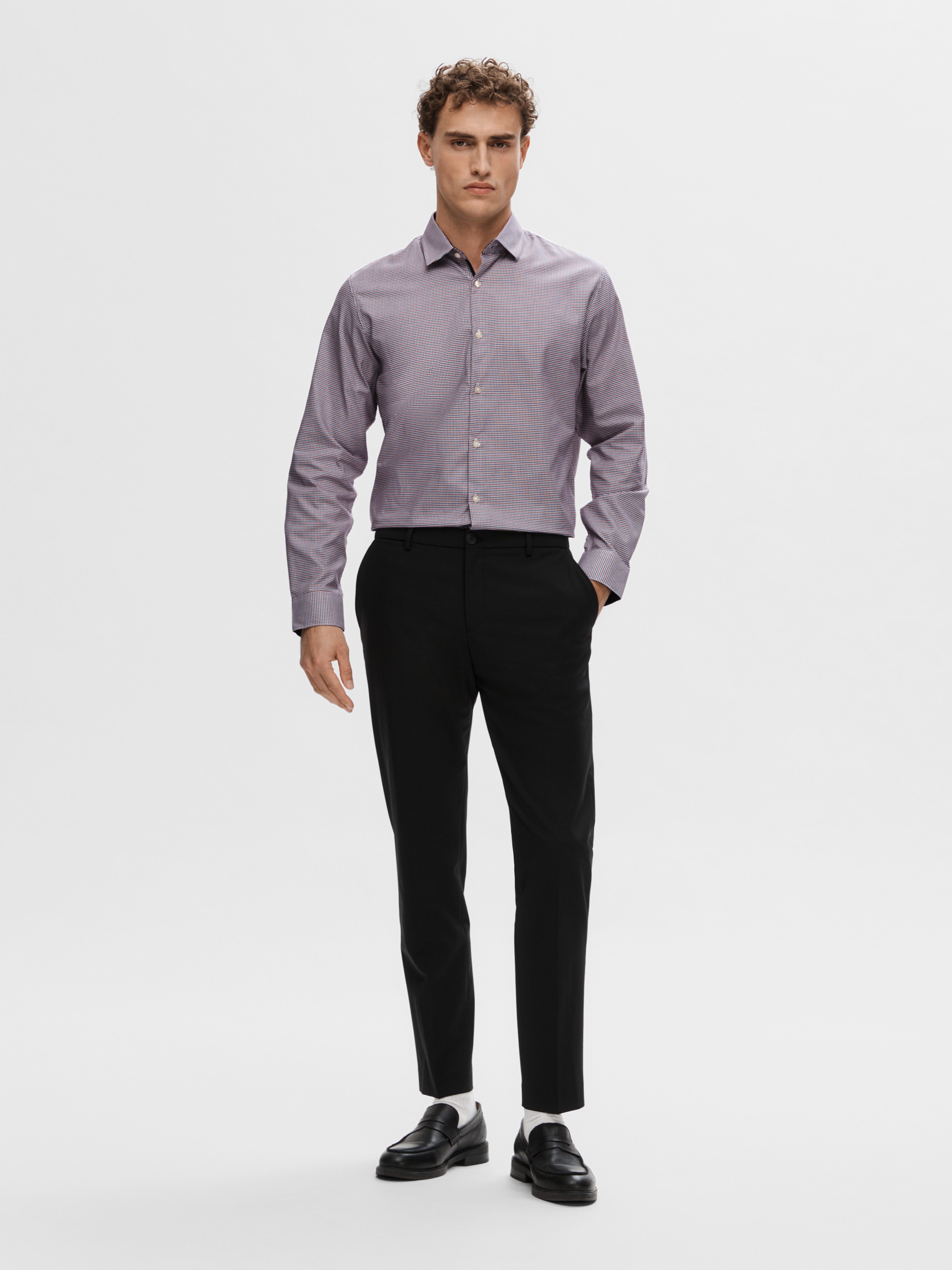 Selected Langarmhemd SLHSLIMNEW-MARK SHIRT LS NOOS