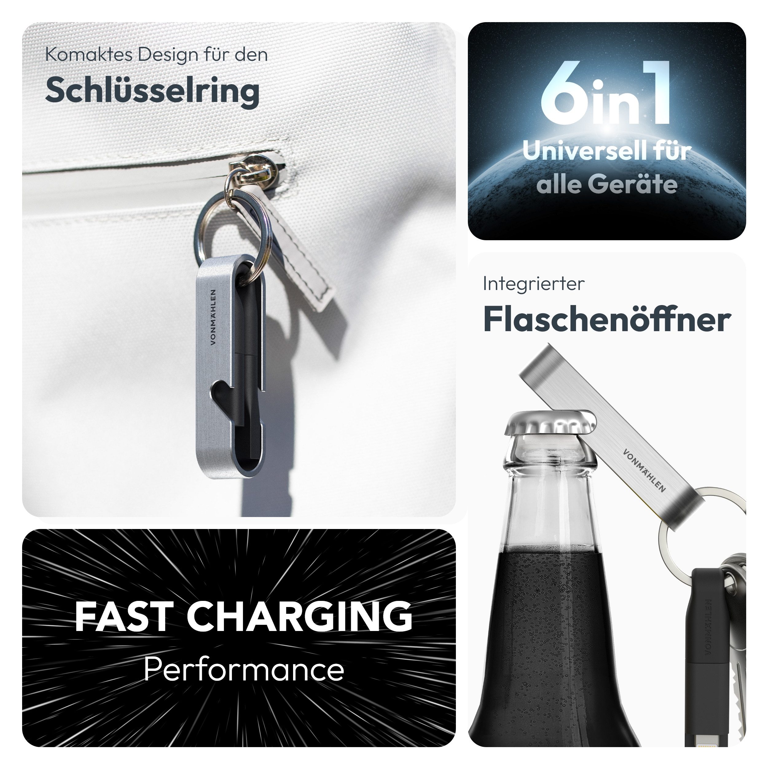 VONMÄHLEN High Six USB-Kabel