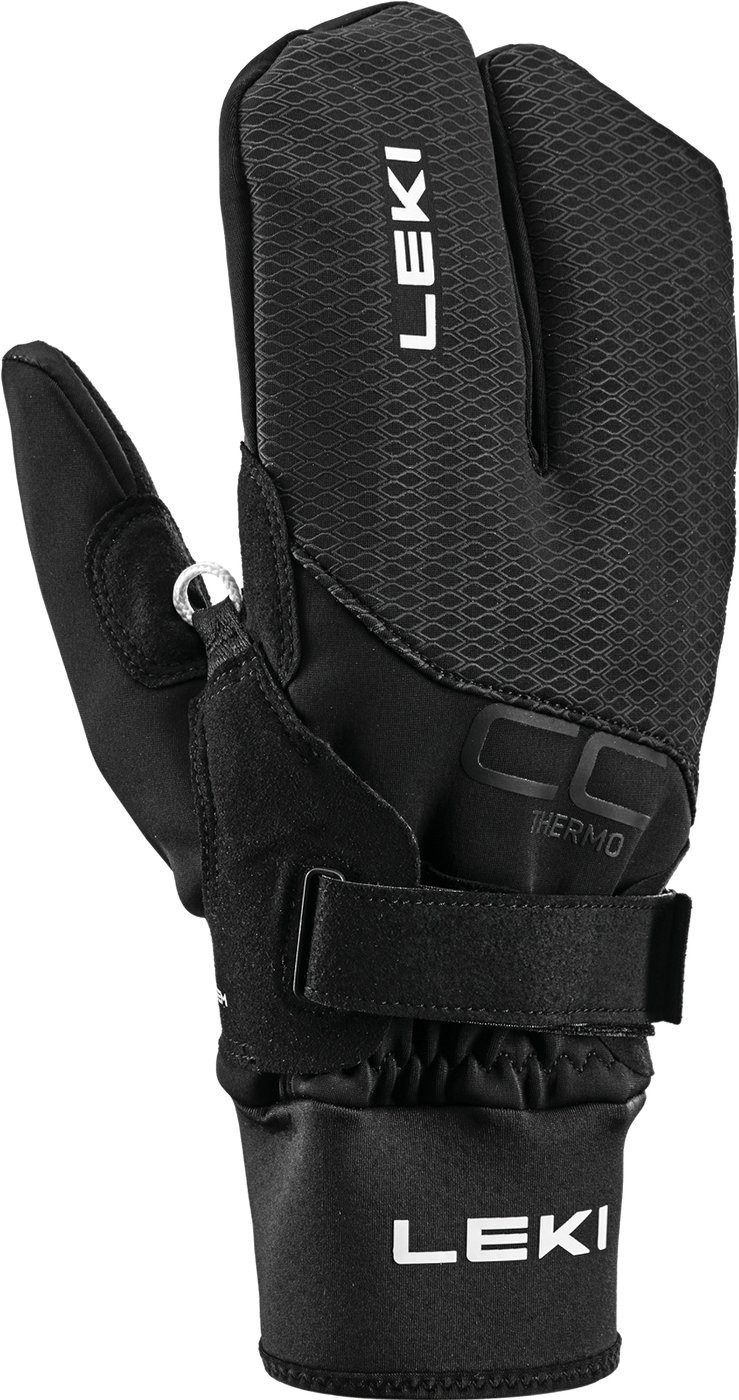 Leki Skihandschuhe CC Thermo Shark Lobster (2+2) SCHWARZ
