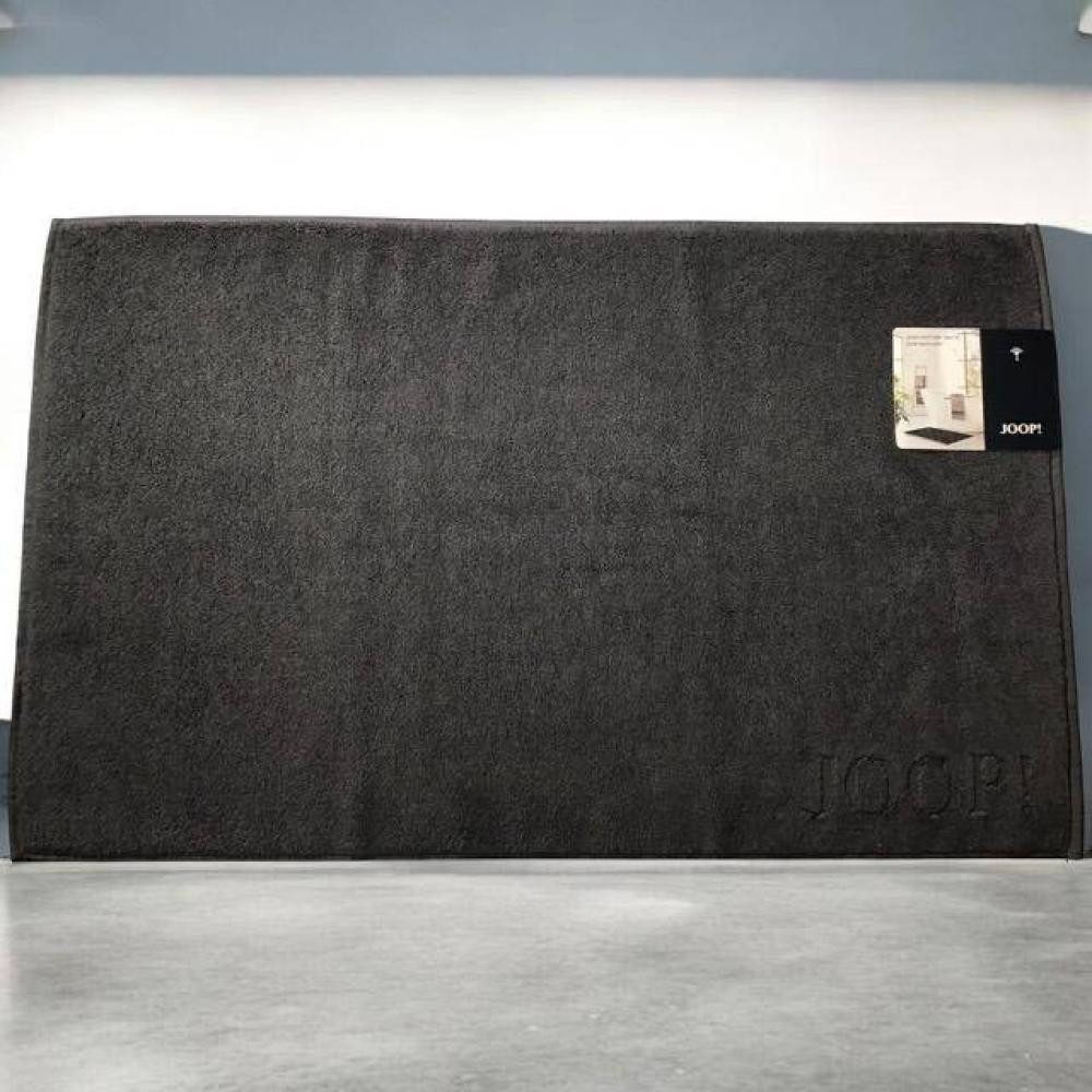 JOOP! Badematte Selection Uni Anthrazit, 100% Baumwolle, Rechteckig günstig online kaufen