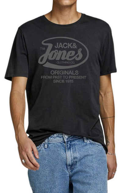 Jack & Jones Print-Shirt Regular Fit T-Shirt mit Rundhalsausschnitt