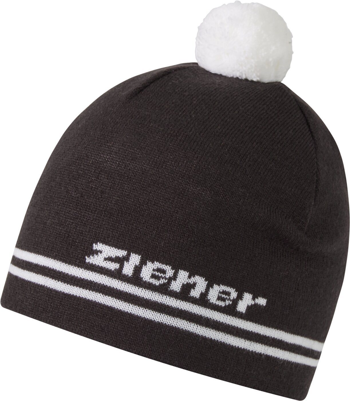 Ziener Strickmütze IMHAN hat BLACK.WHITE