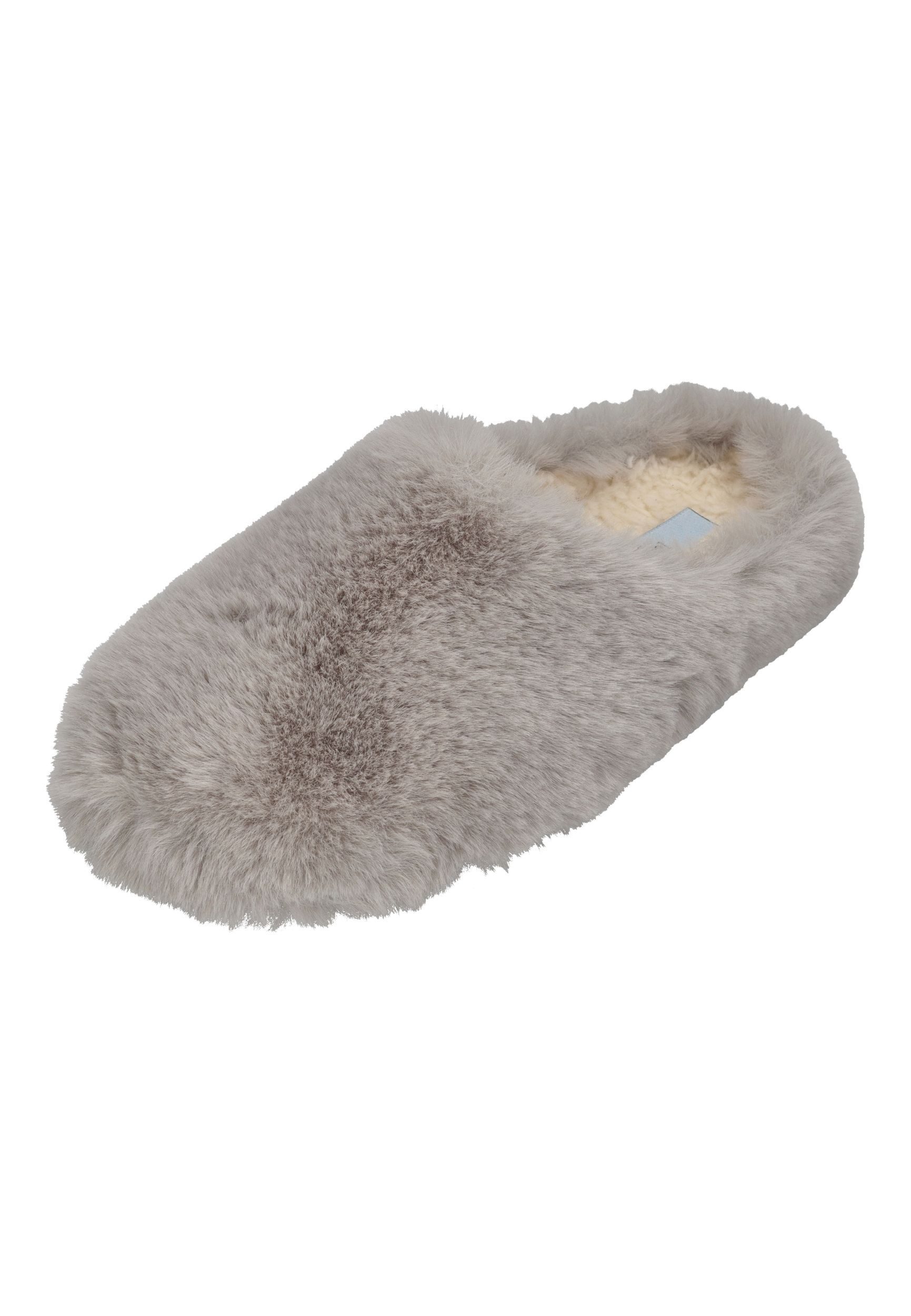espadrij l´originale CHAUSSON FURRY Hausschuh Gris